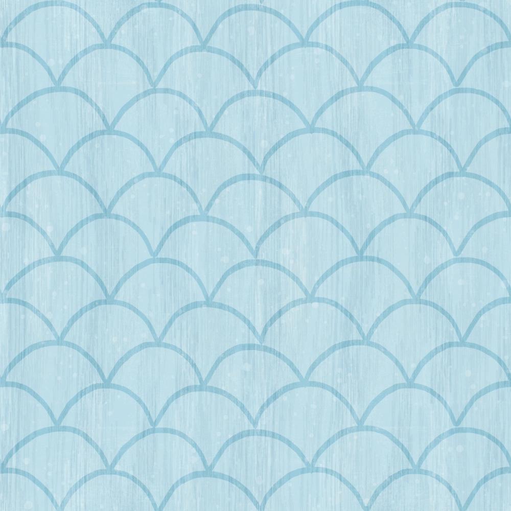 Coastal Scales Light Blue
