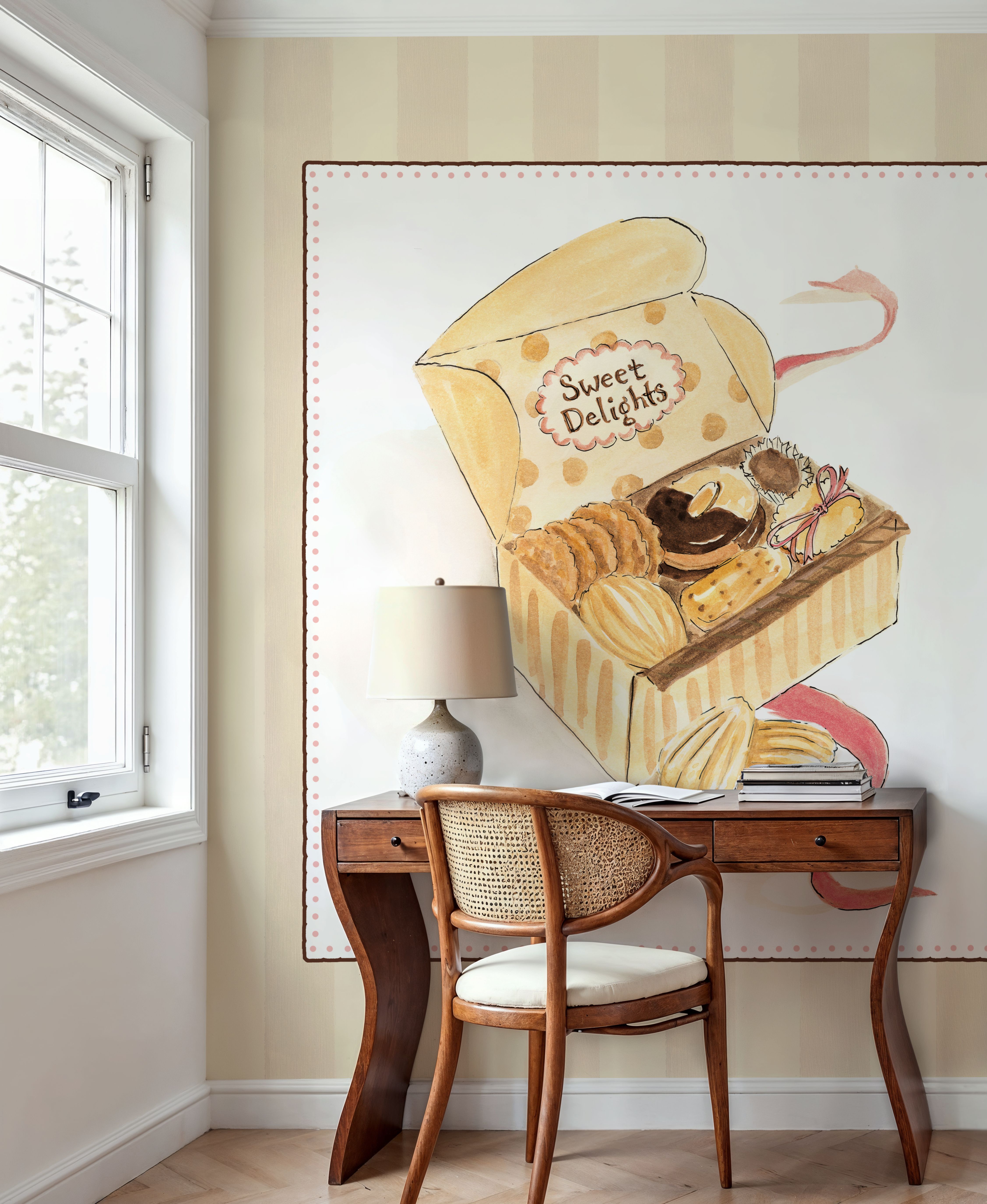 Sweet Delights on Stripes