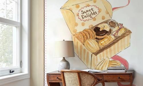 Sweet Delights on Stripes