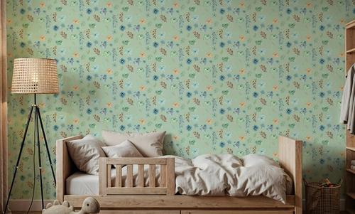 Flutterby Flowers Mint