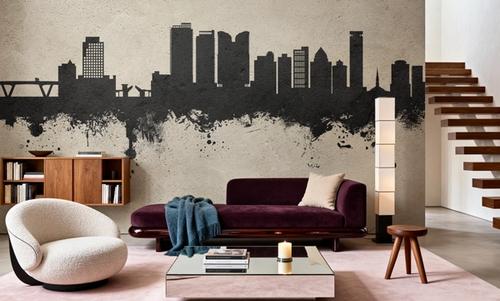 Fort Lauderdale Florida Skyline Concrete