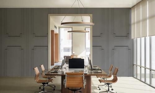 Faux Wall Panel Moulding, Soft Grey