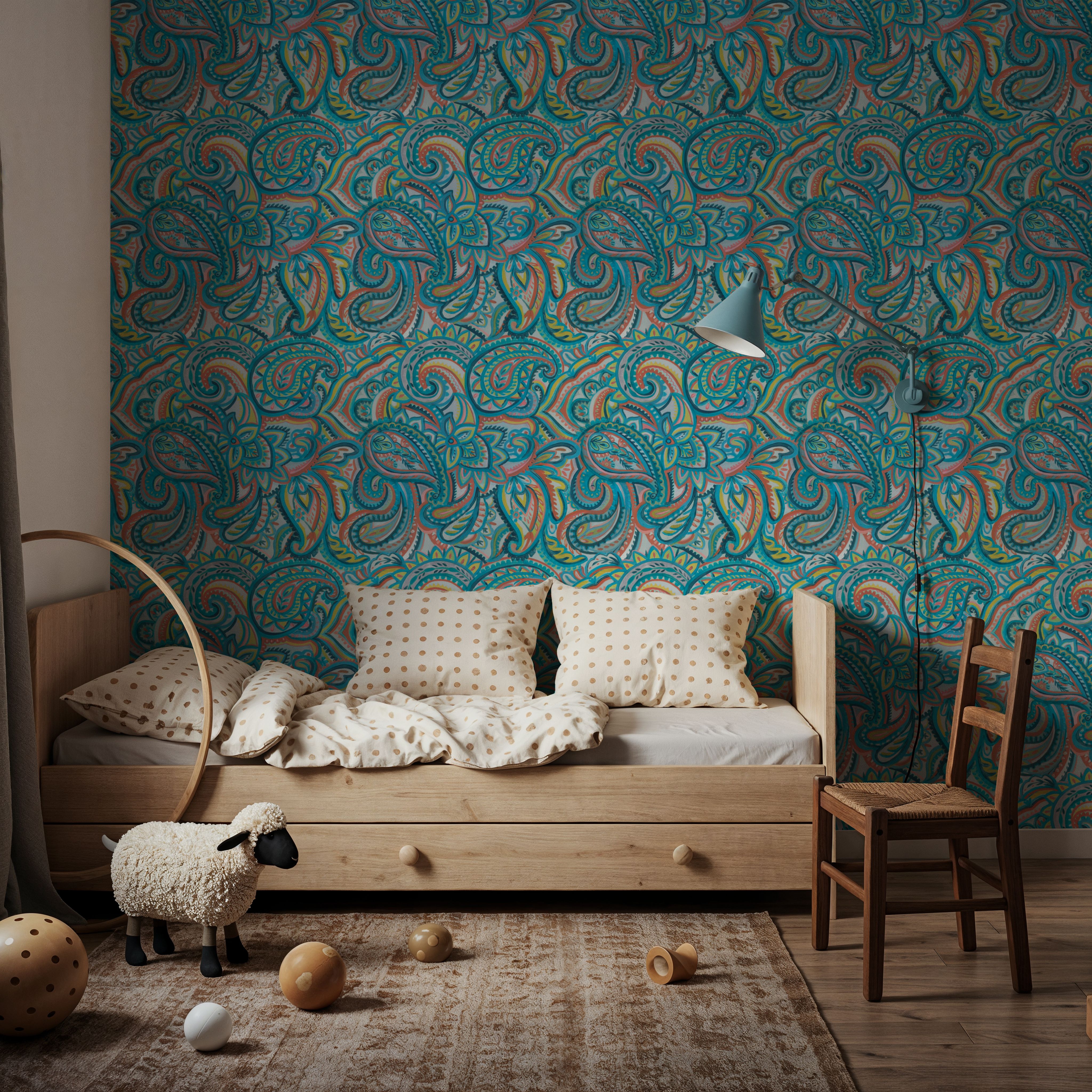 Emerald Paisley