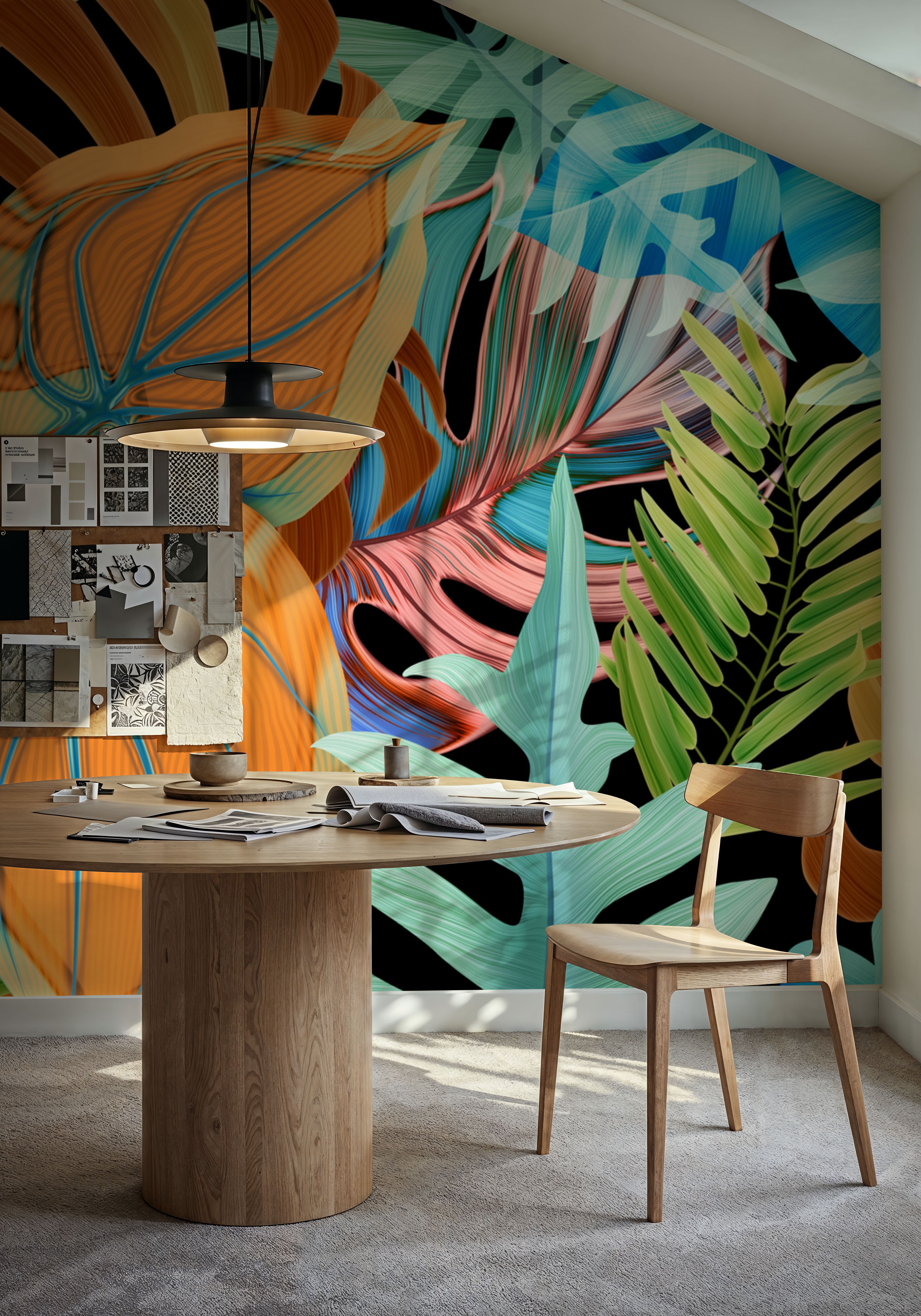 Stylish Tropic Mural