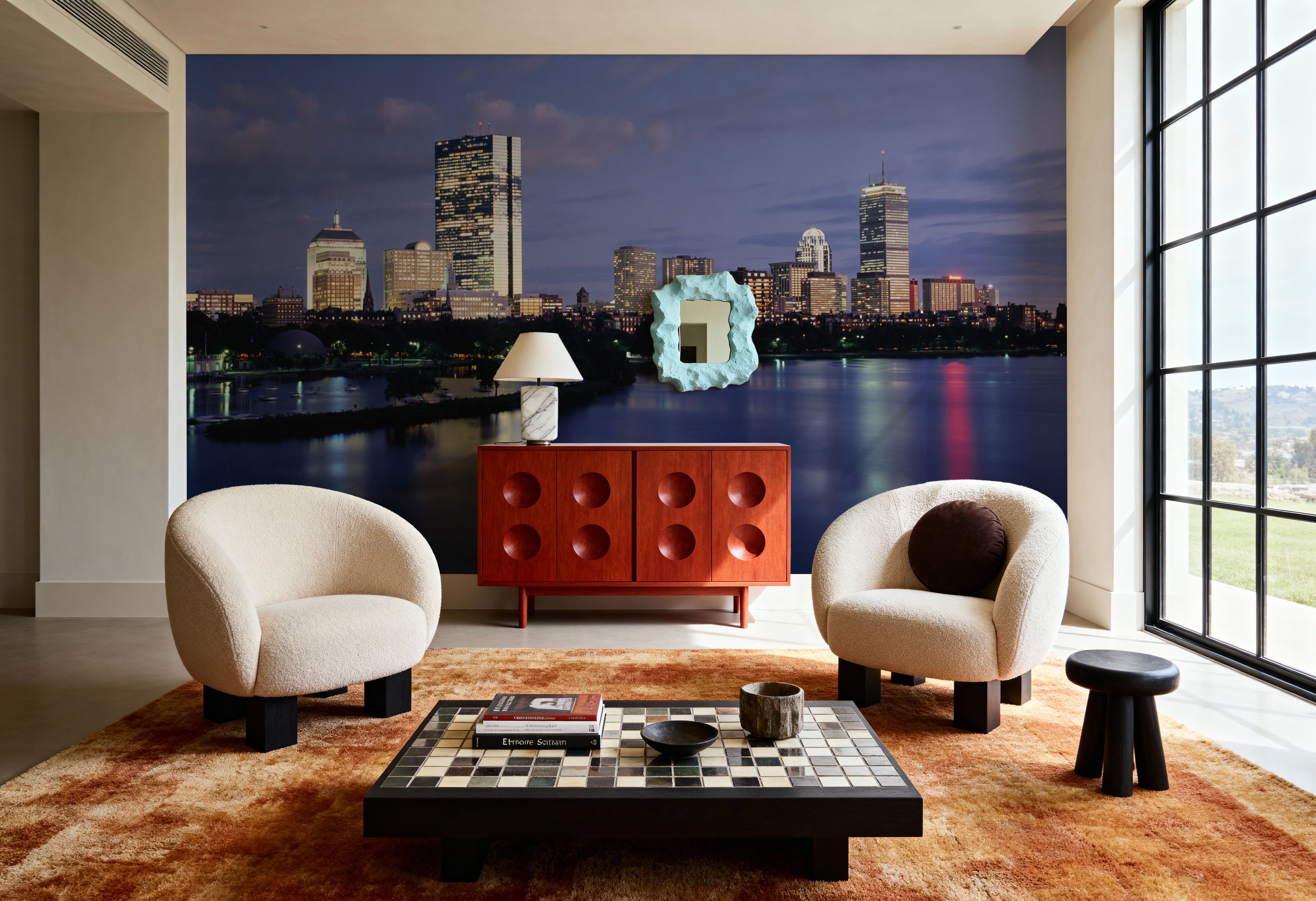 Waterfront Twilight, Wallpaper