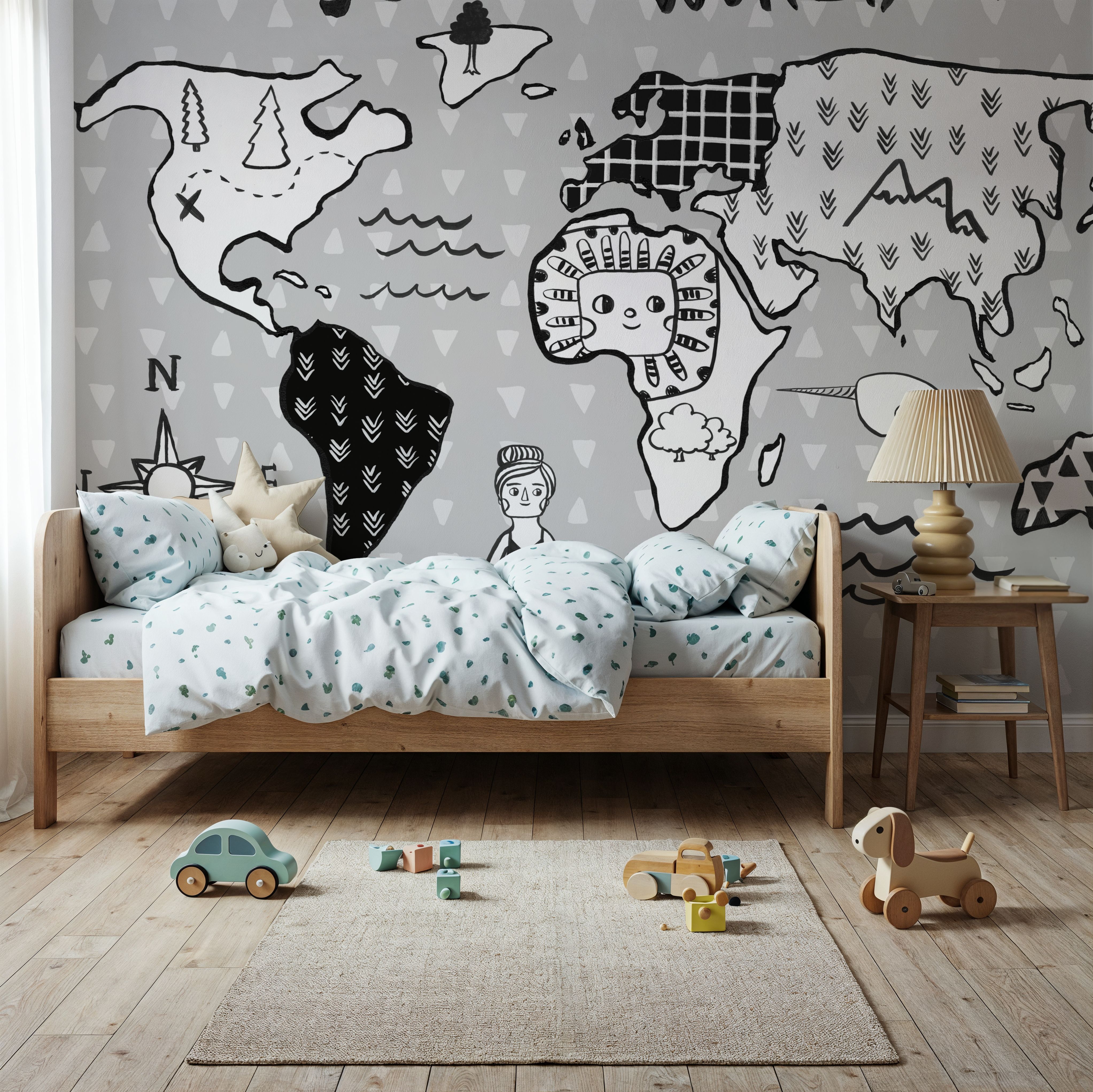 Baby Map Of The World