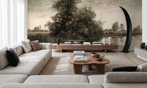 Pastoral Pond Landscape