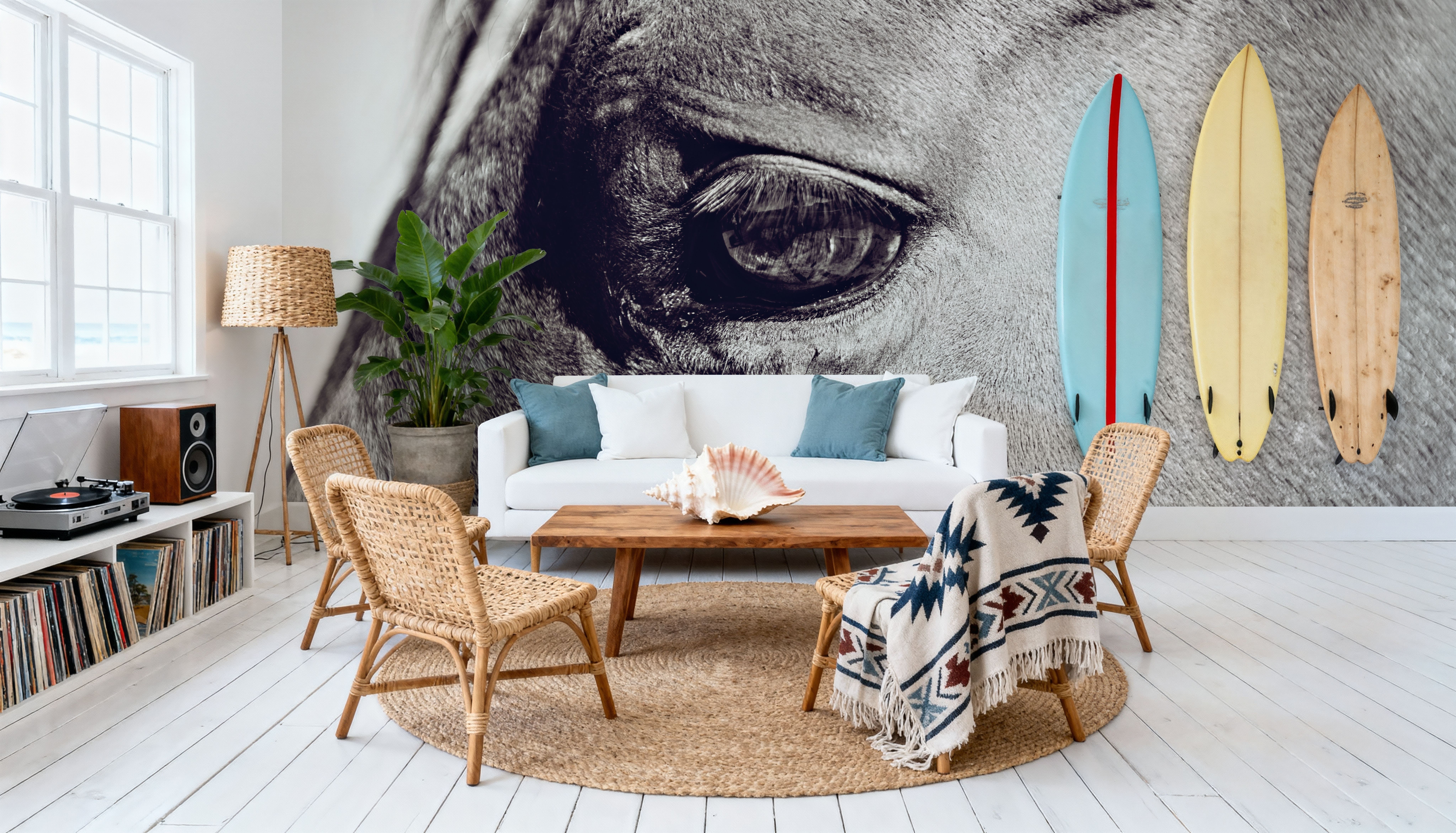 Horse Eye II, Wallpaper