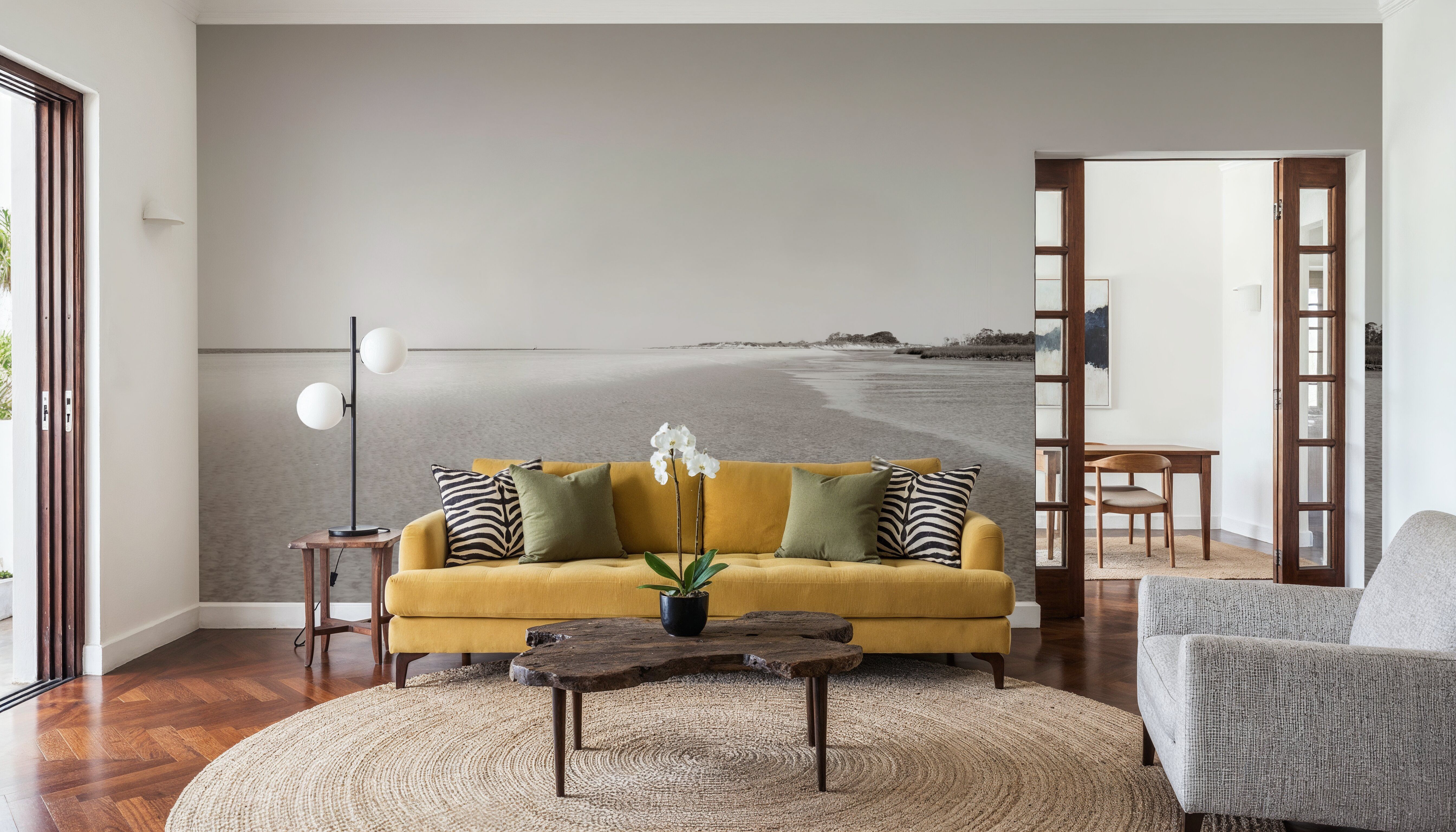 Georgia Island, Tapeten