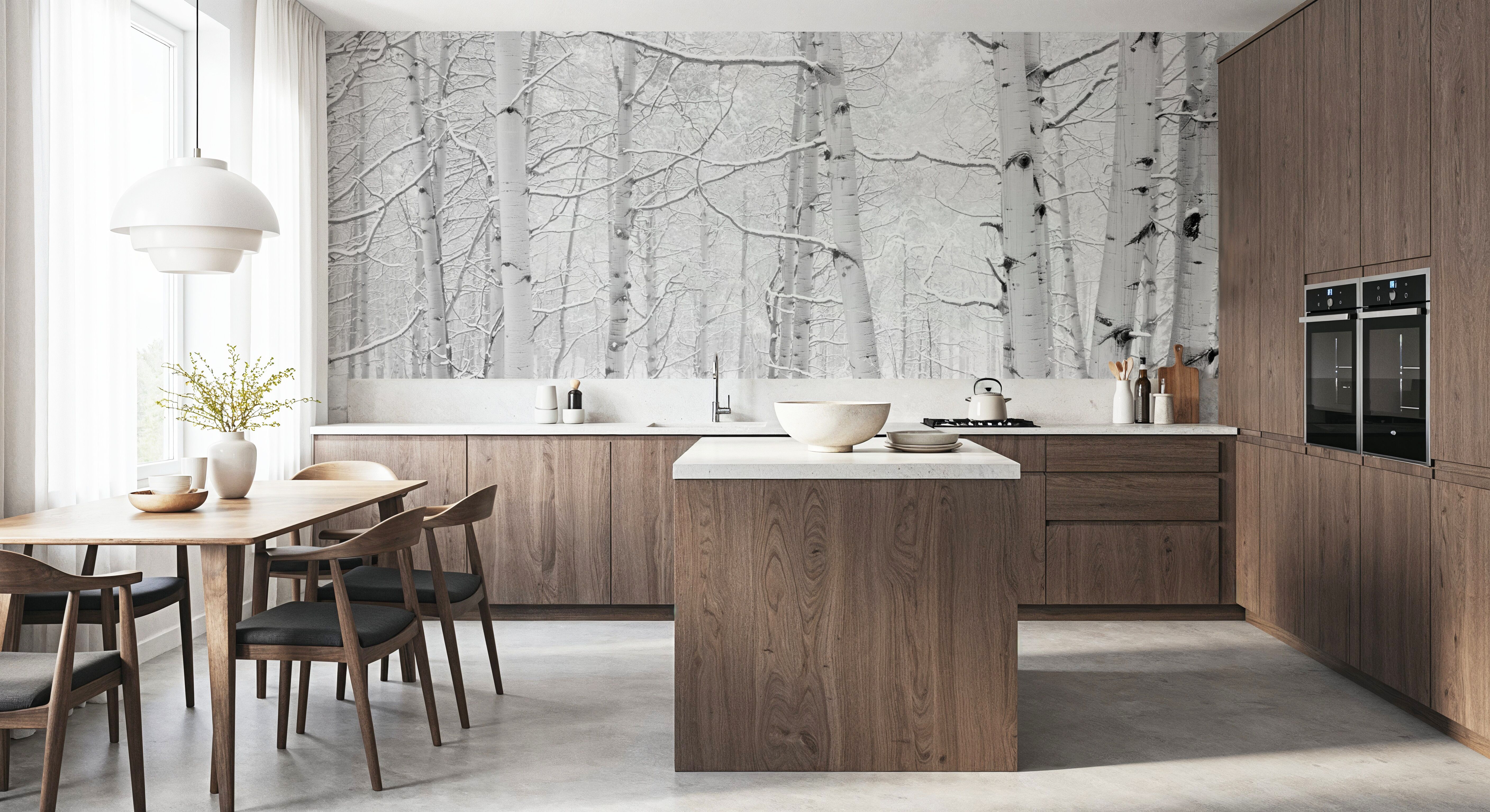 Frost-Kissed Birches