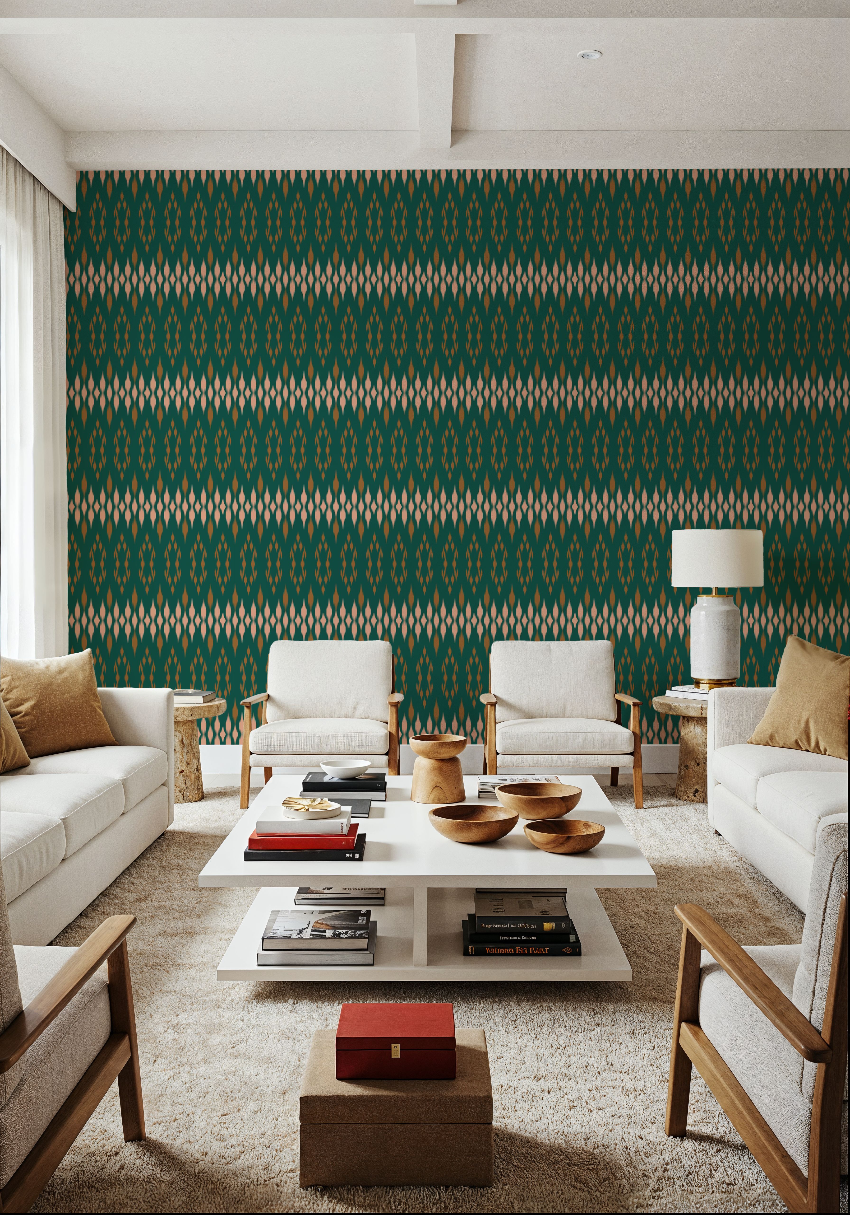 Indo Print, Papier peint