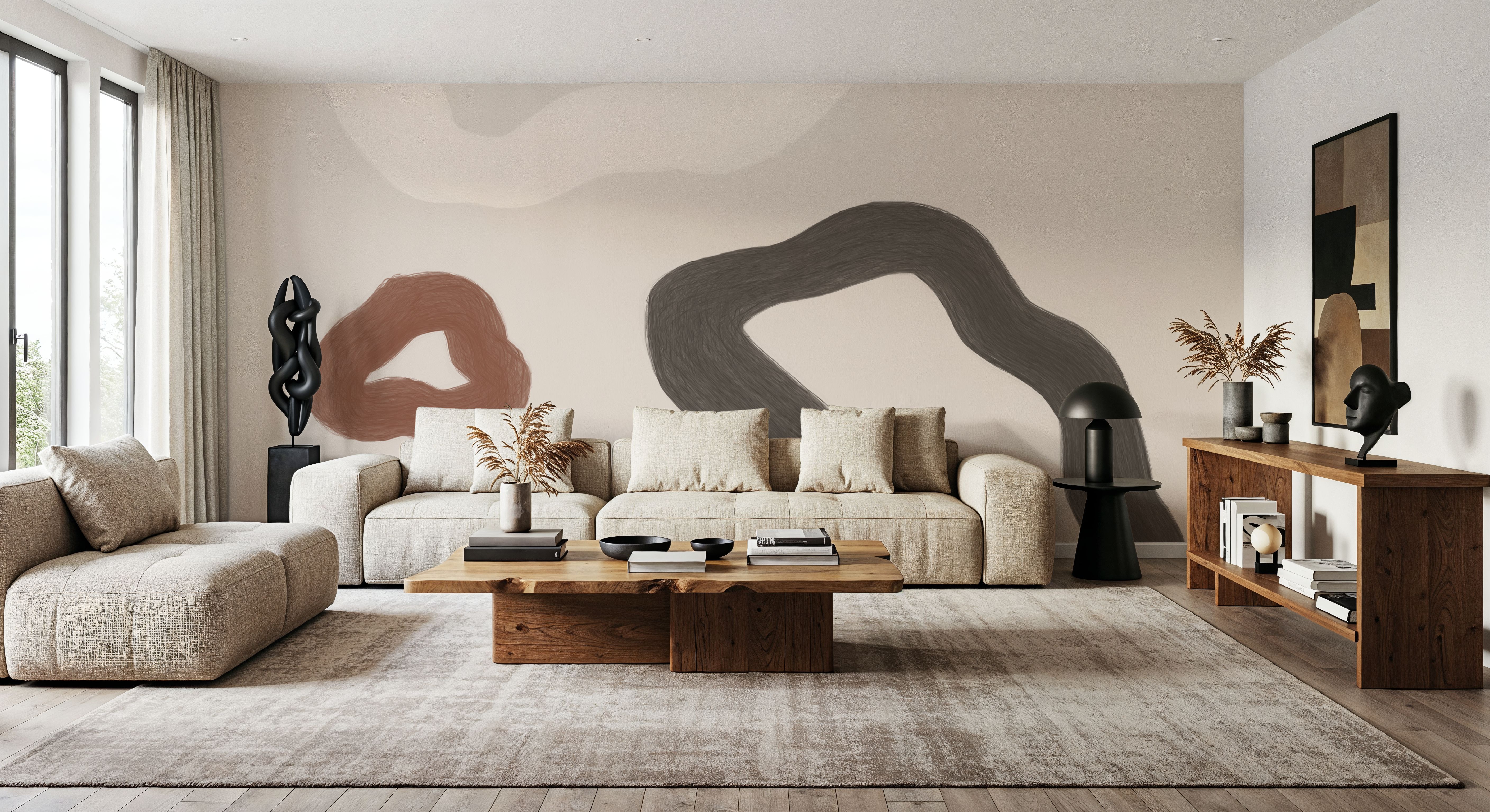 Muted Waves, Wallpaper