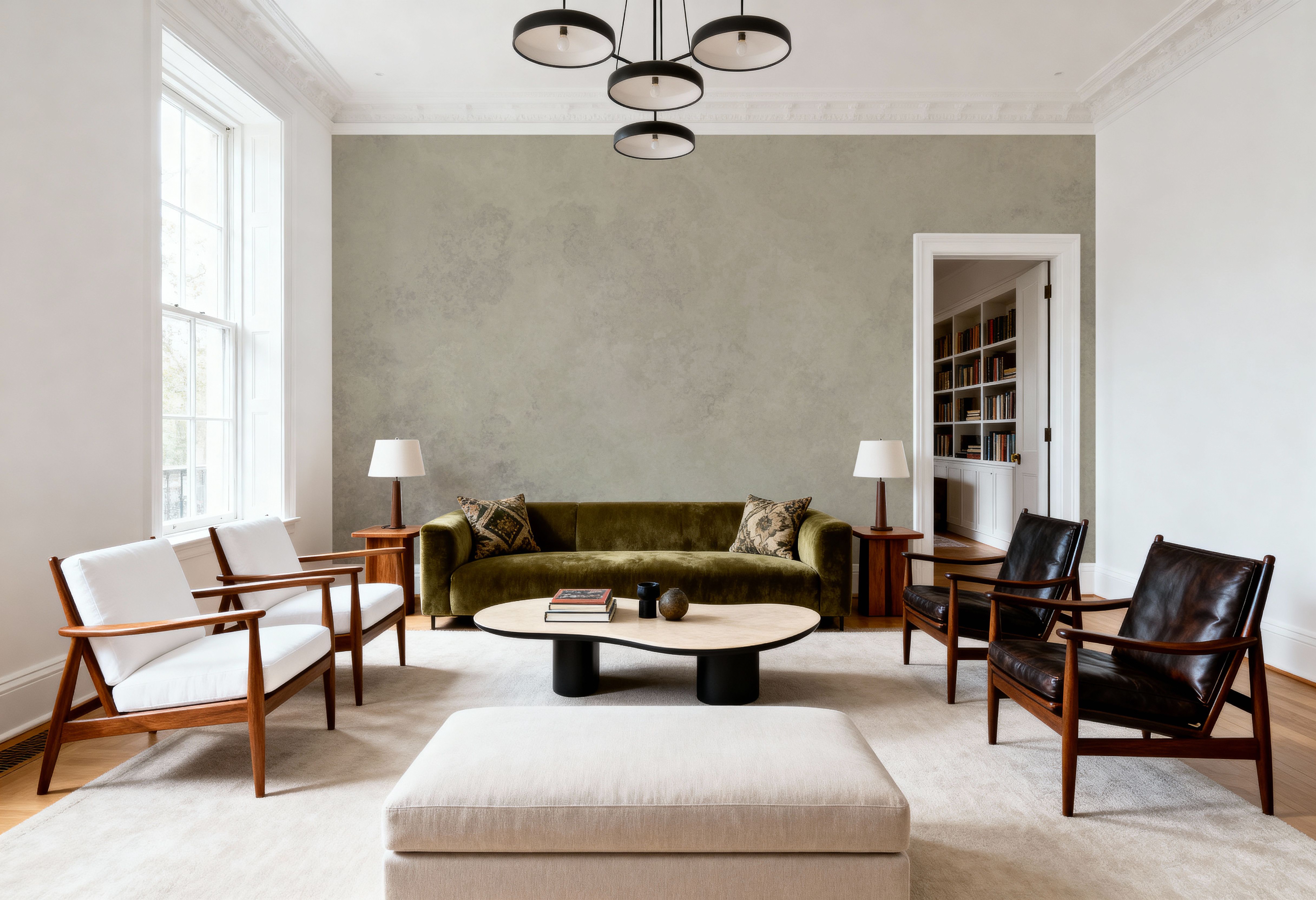 Subtle Plaster Wall, Alpine Oat