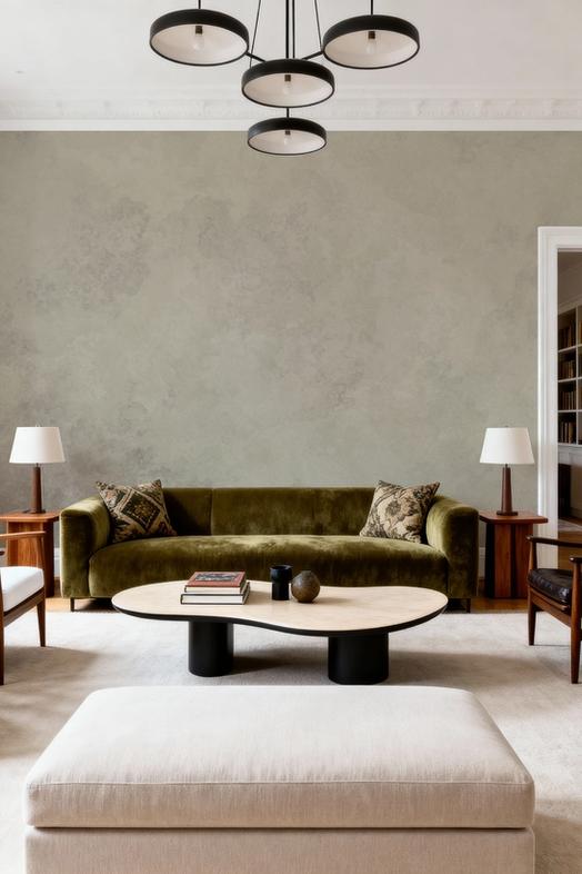 Subtle Plaster Wall, Alpine Oat