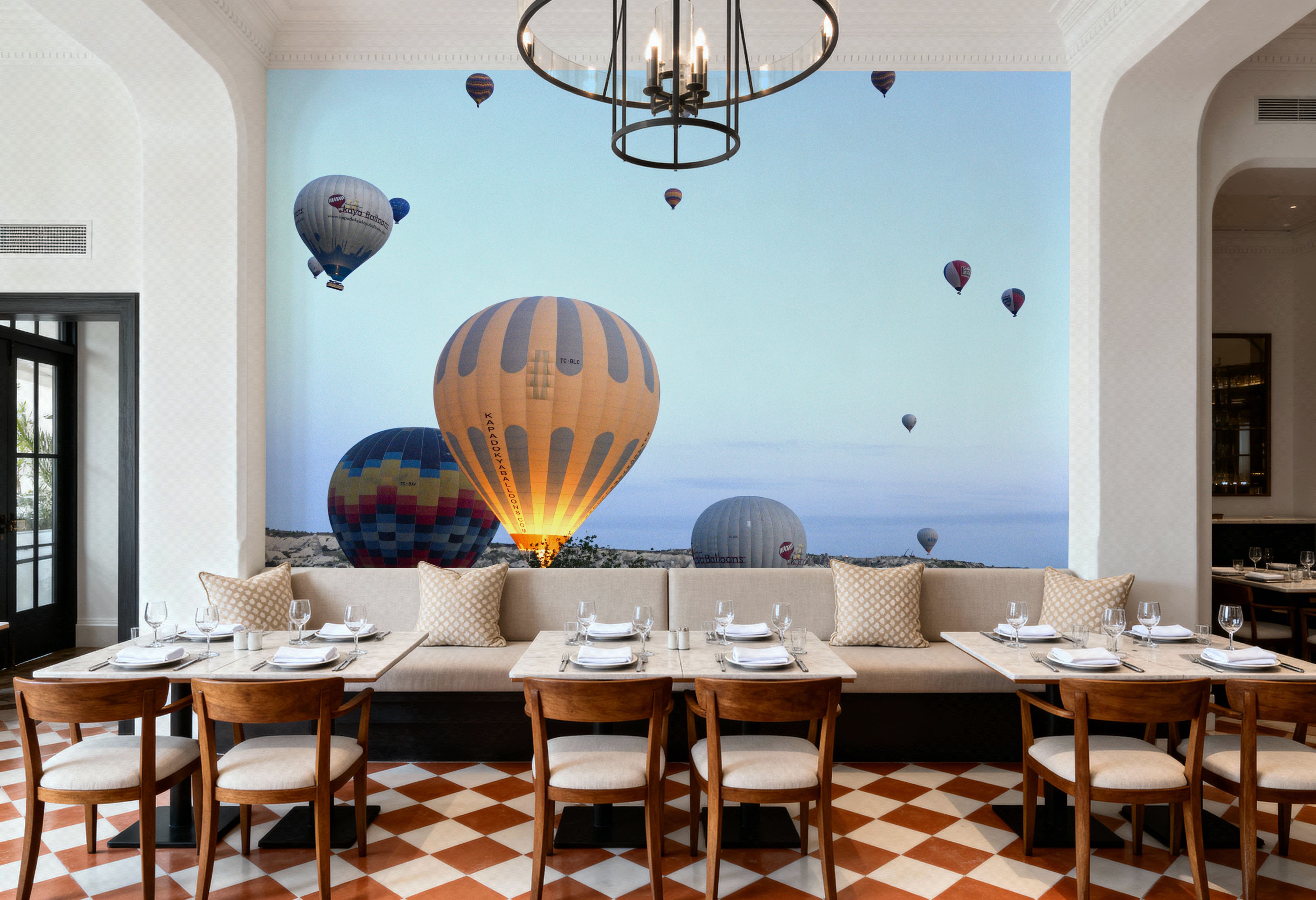 Balloon Glow, Papier peint