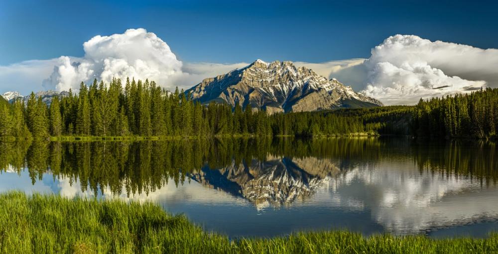 Cascade Mountain Reflection