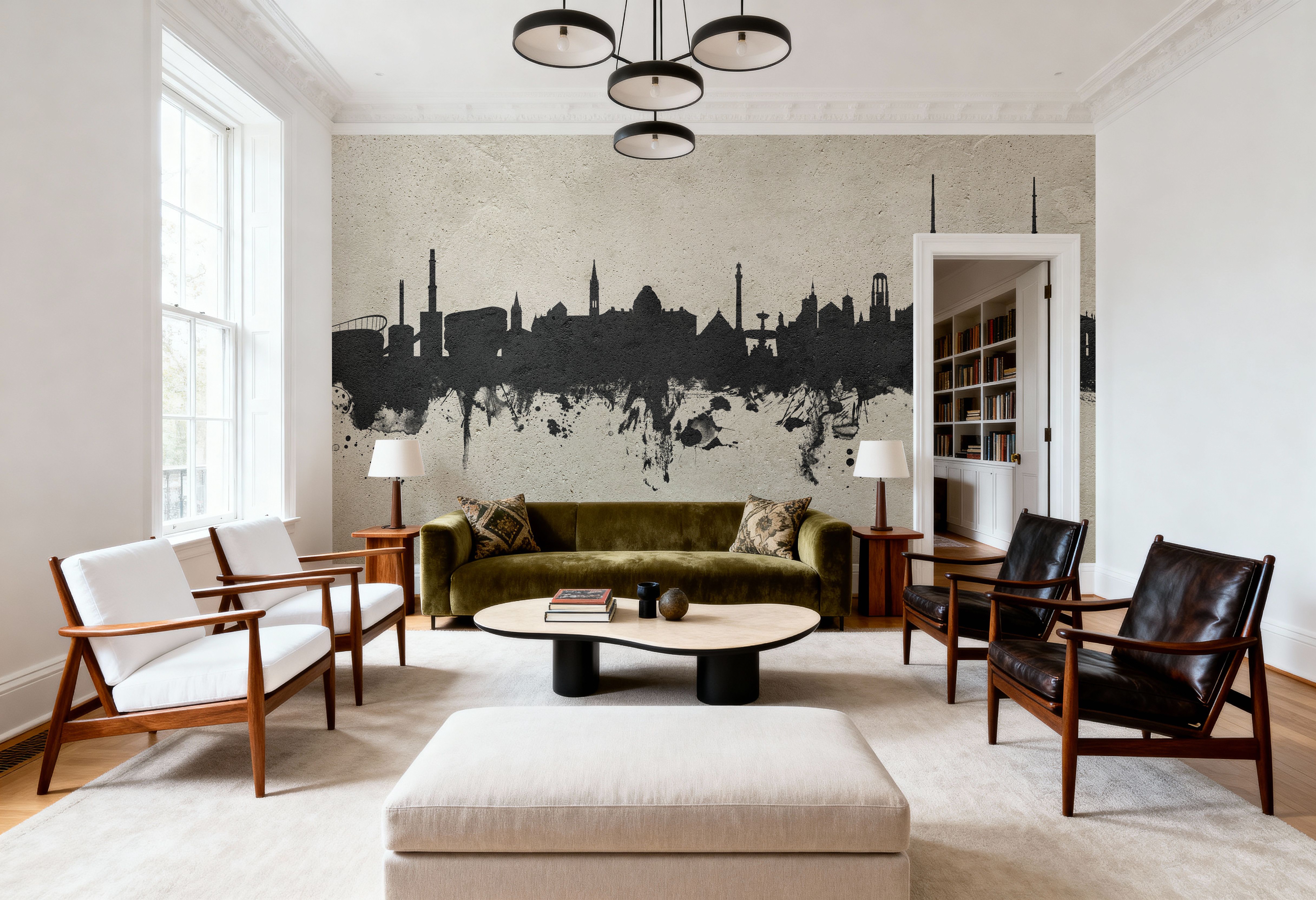 Stuttgart Germany Skyline Concrete