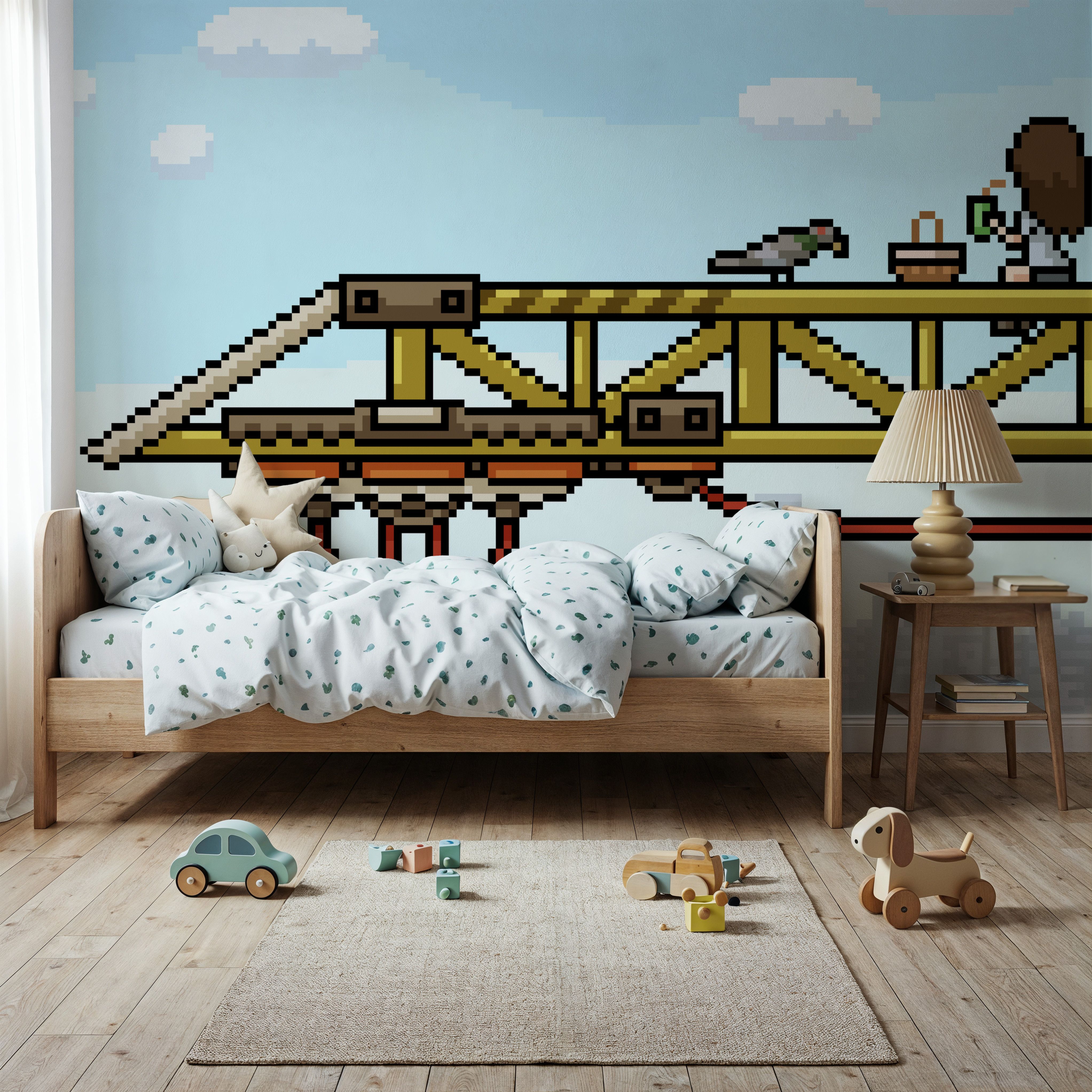 Pixel Crane