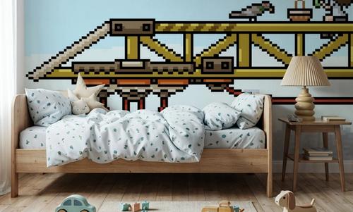 Pixel Crane