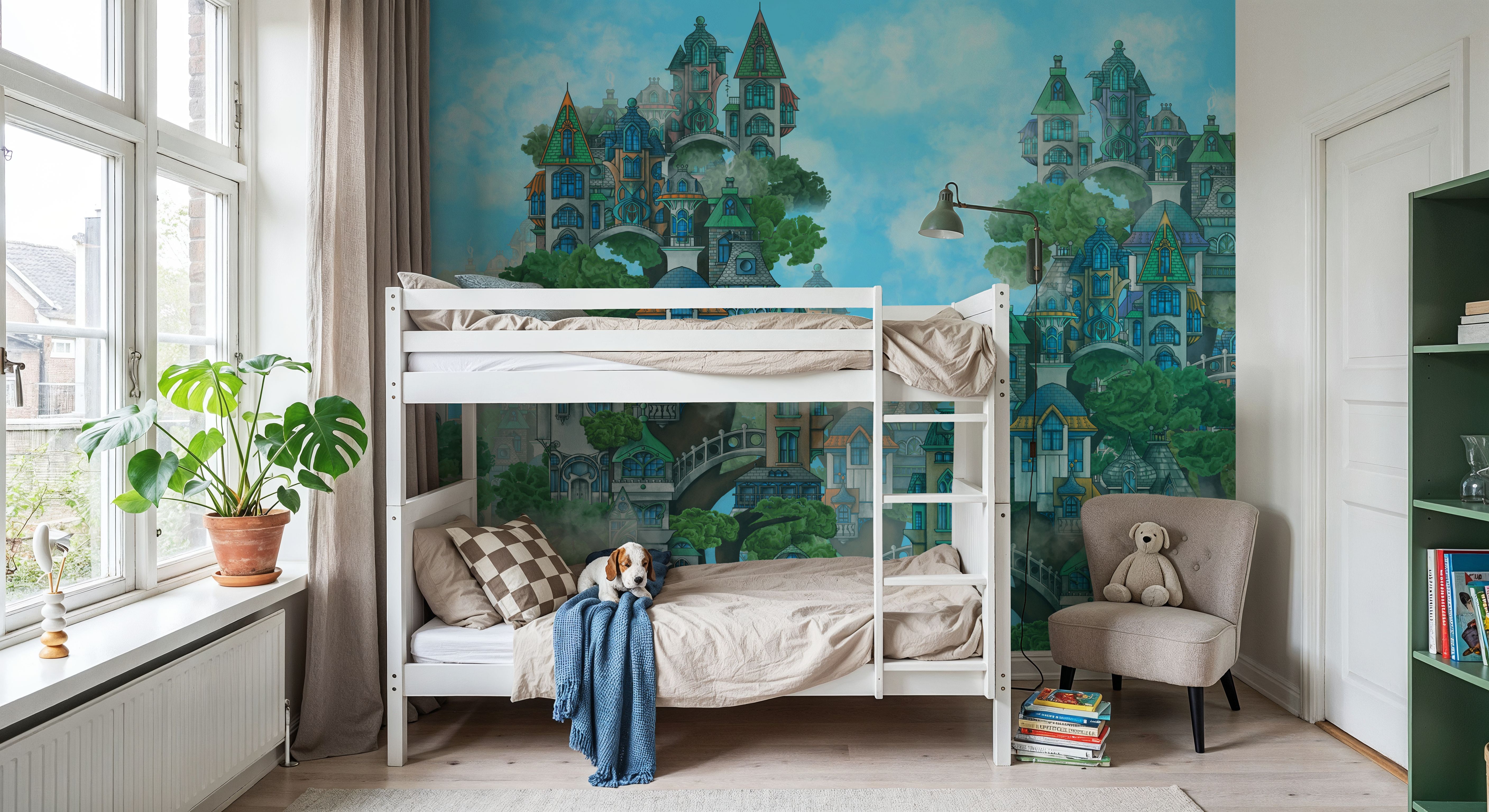 Treehouse Neighborhood Cool Bright