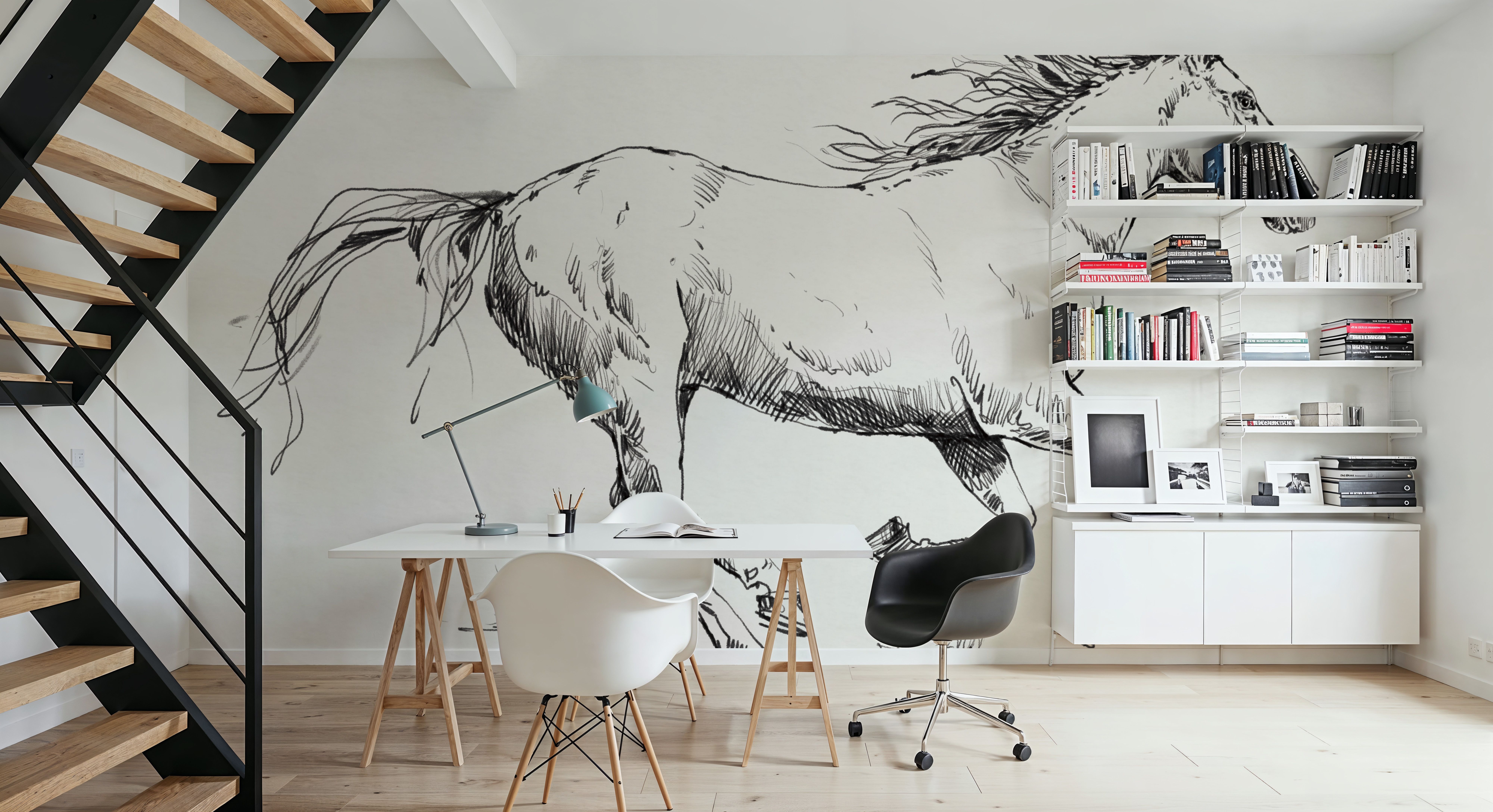 Gallop Sketch, Tapety