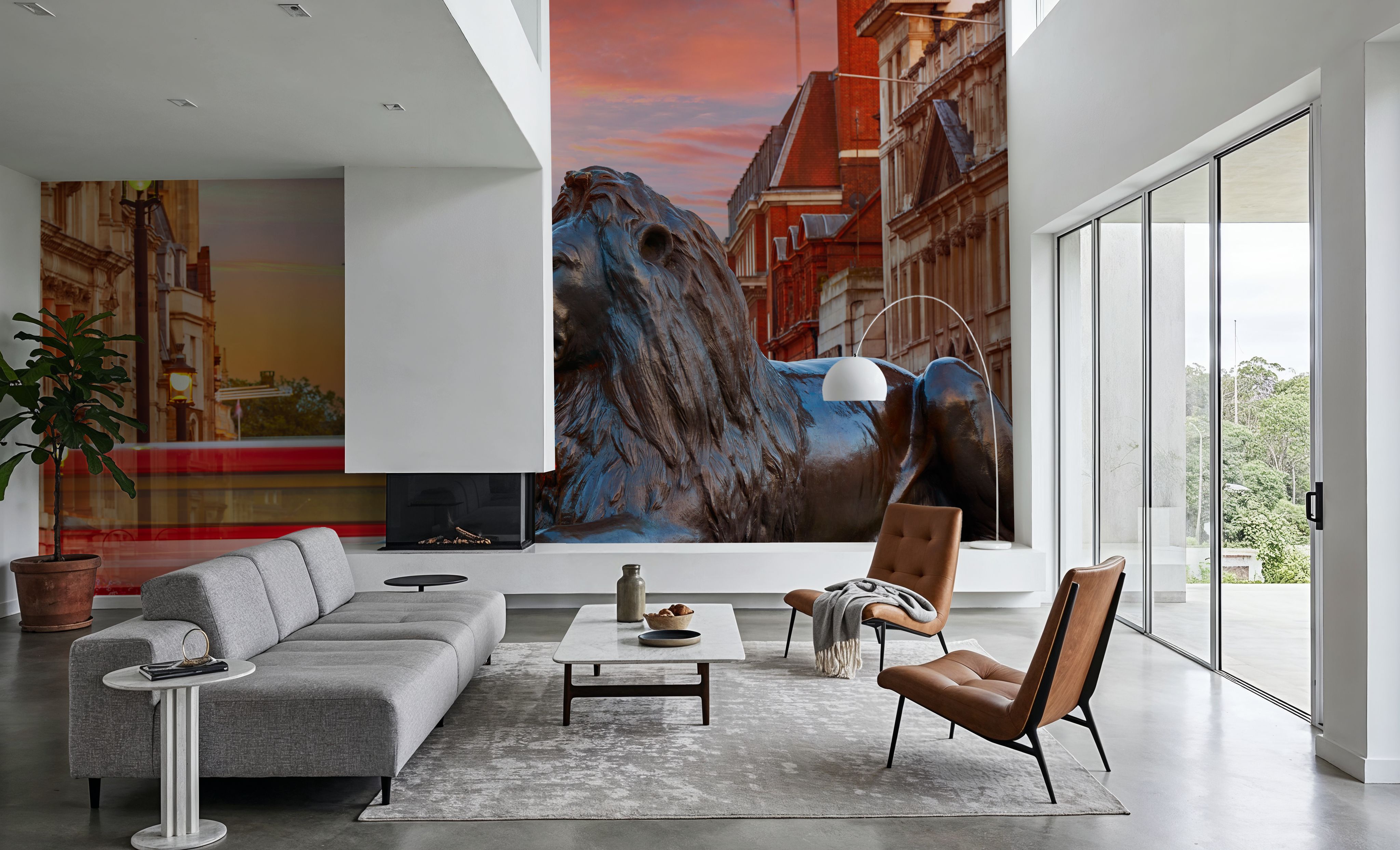 Trafalgar Square Lion, Wallpaper