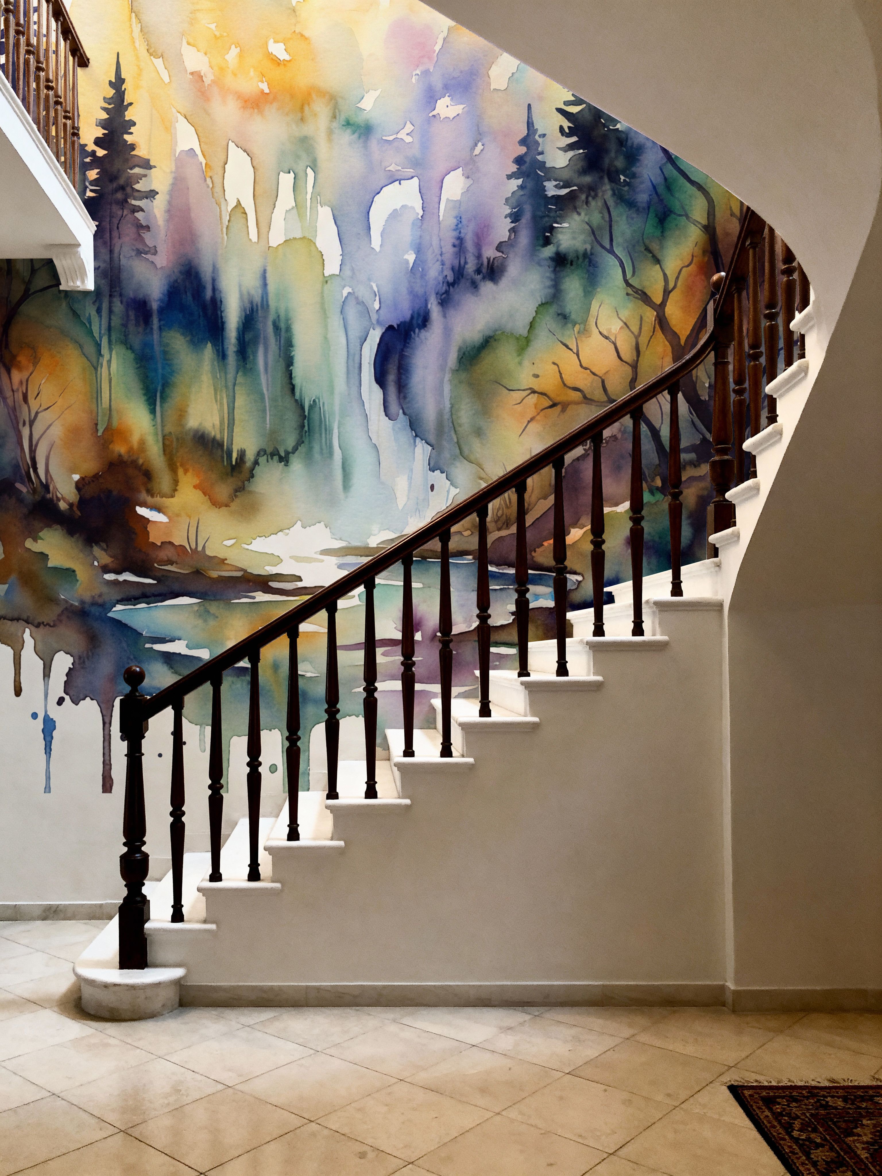 Forest Grove - Watercolor Landscape Series