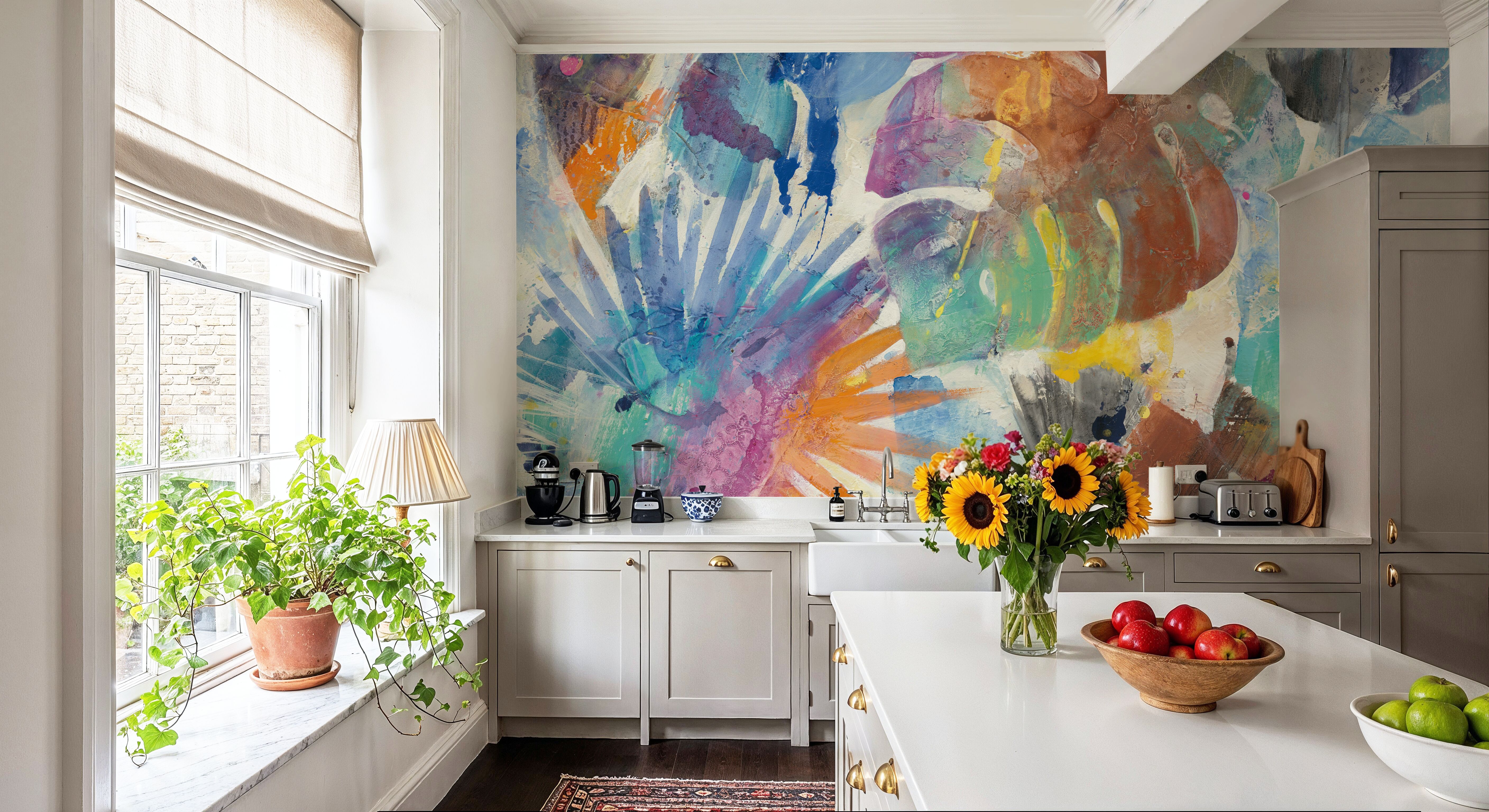 Palm Abstract, Wallpaper