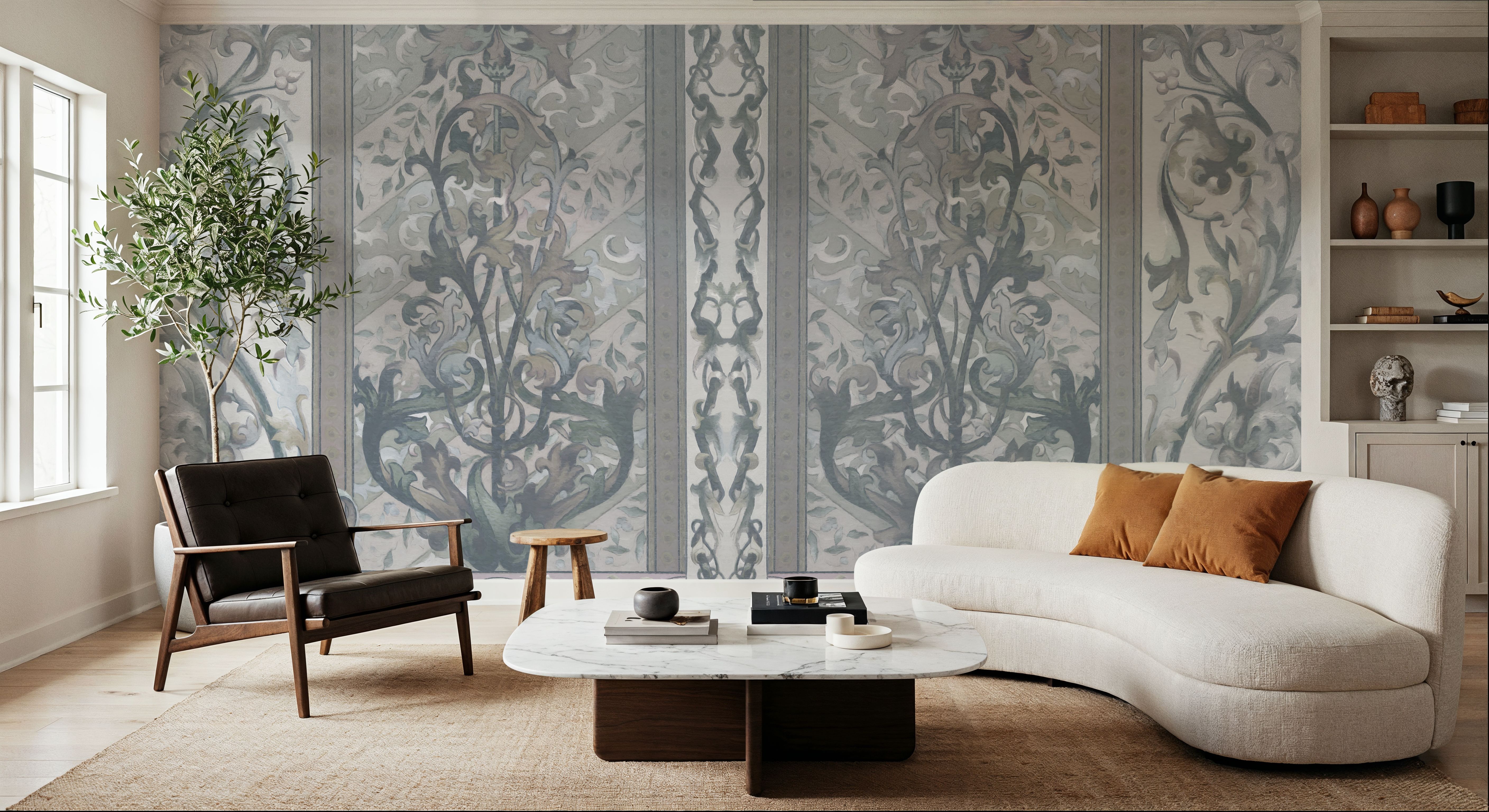 Plant Fantasy Ornament, Stone