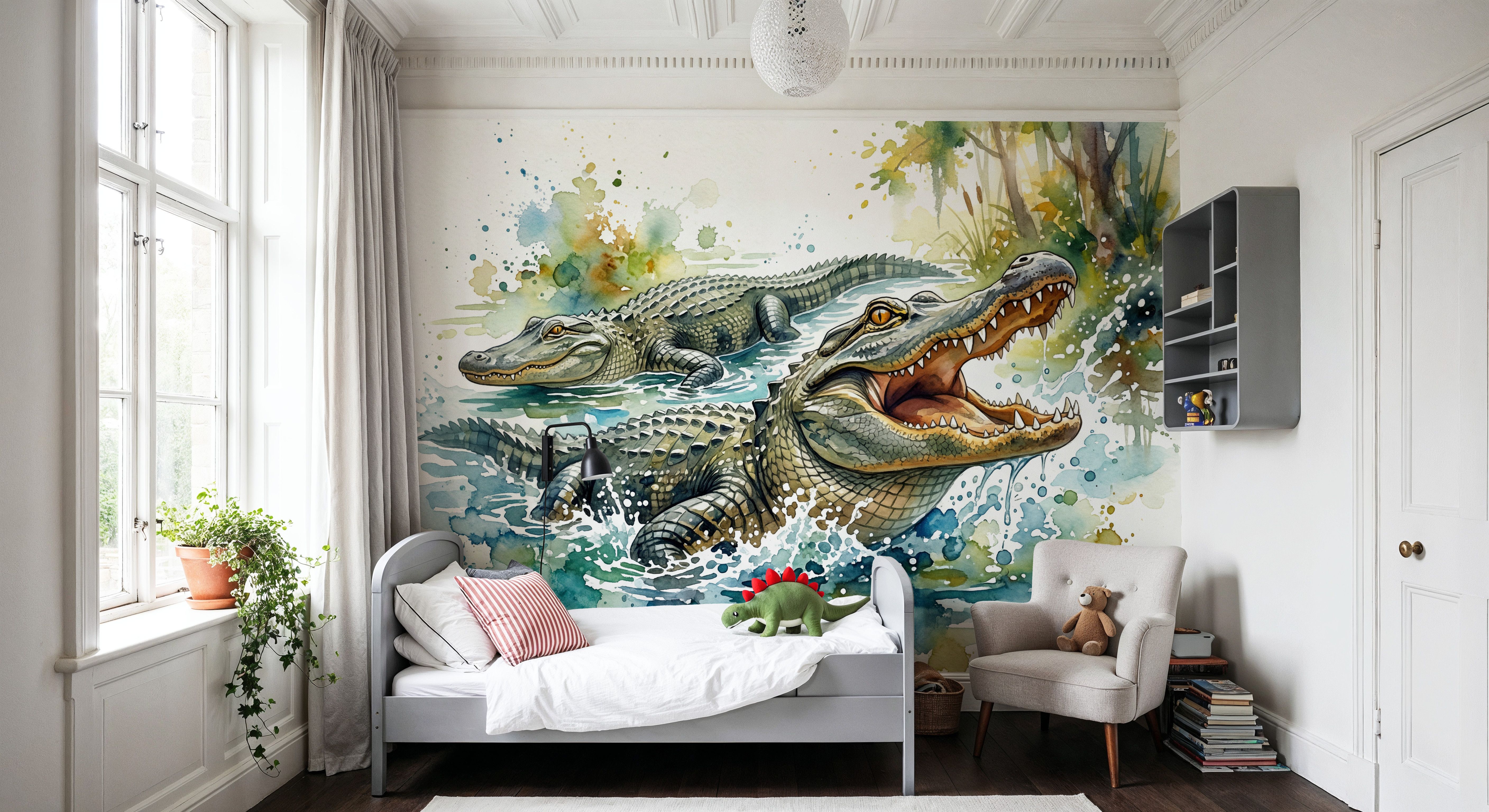 Alligators - Watercolor Predators Series