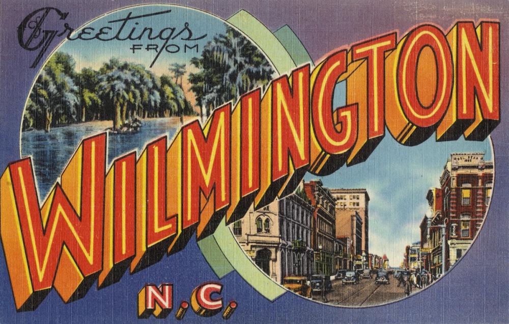 Greetings from Wilmington - Screenprint Postcard