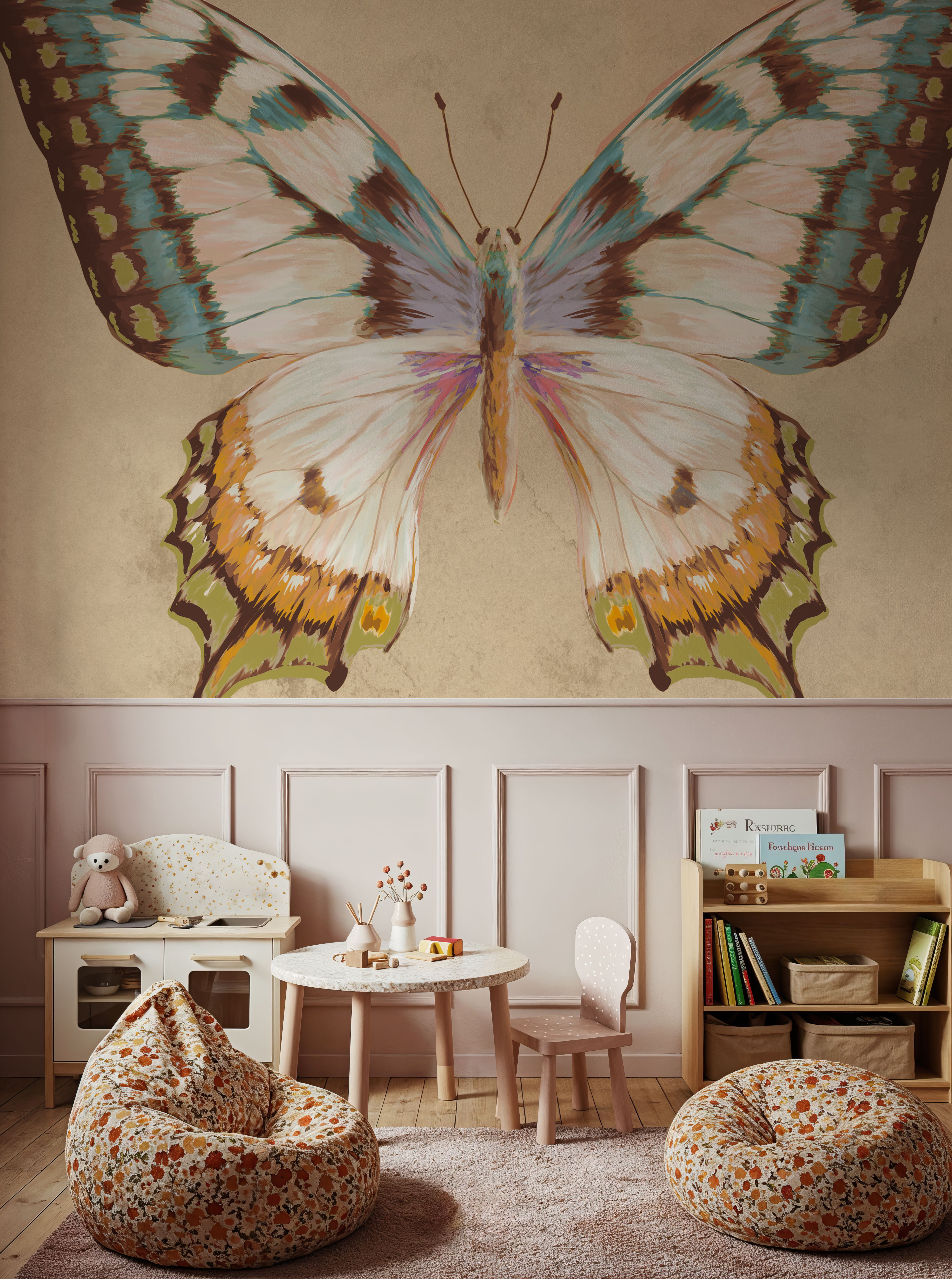 Beetles and Butterflies I
