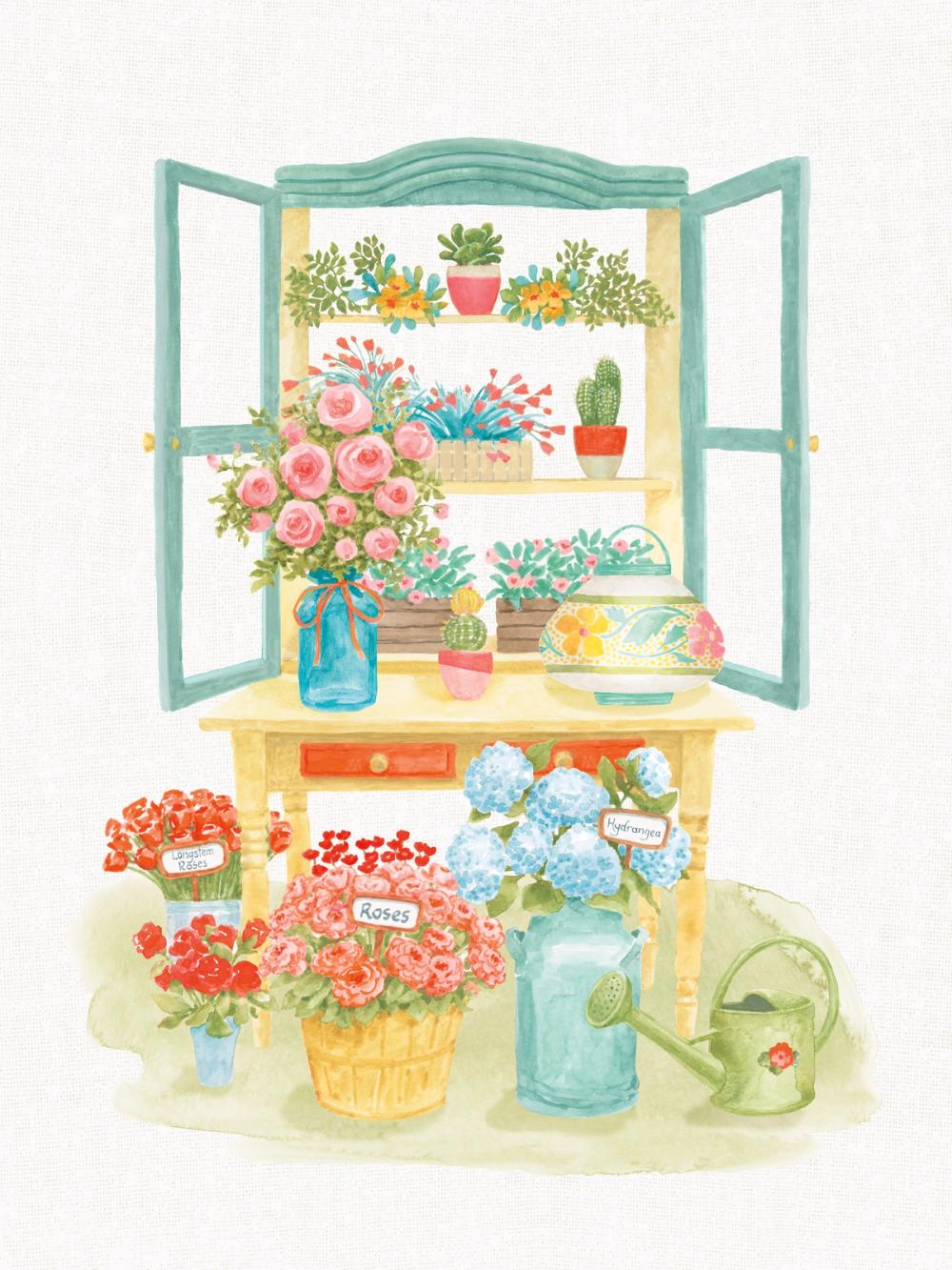 Flea Market Flowers IV