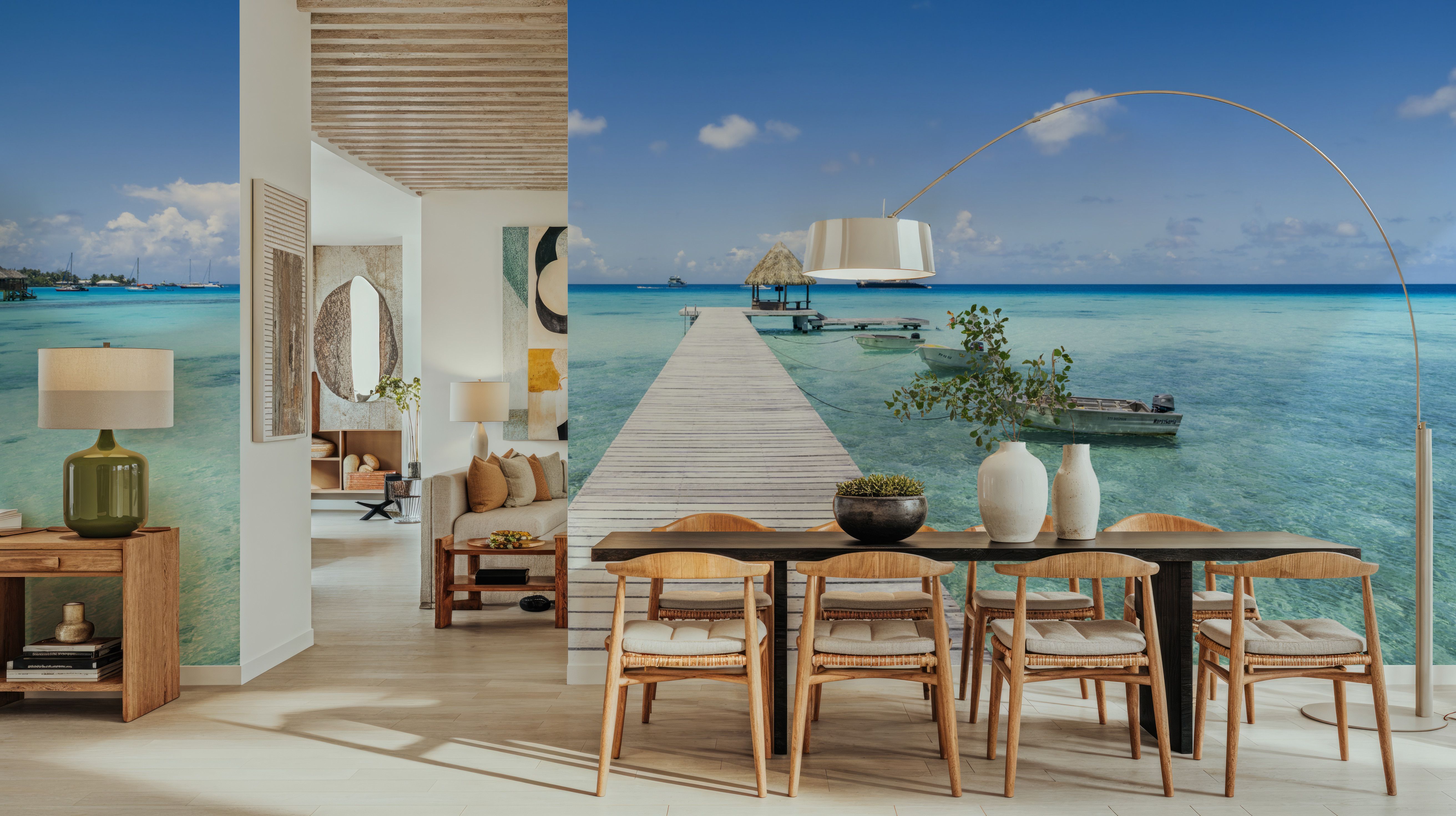 Wooden Pier, Wallpaper