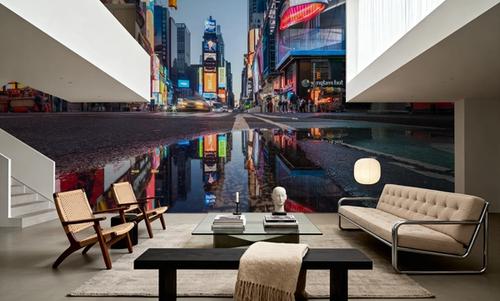 Reflecting on Times Square