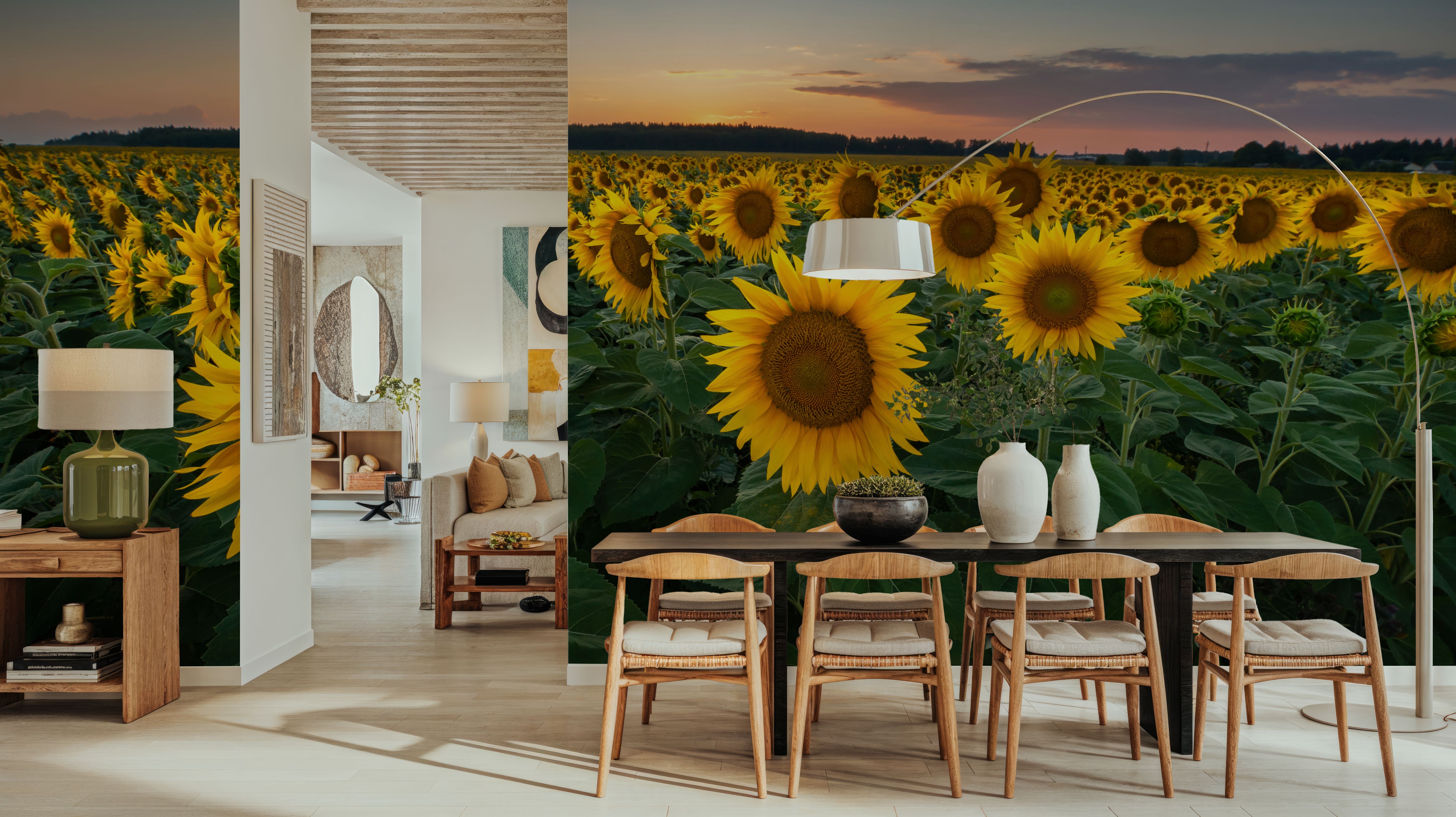 Proud Sunflower Field