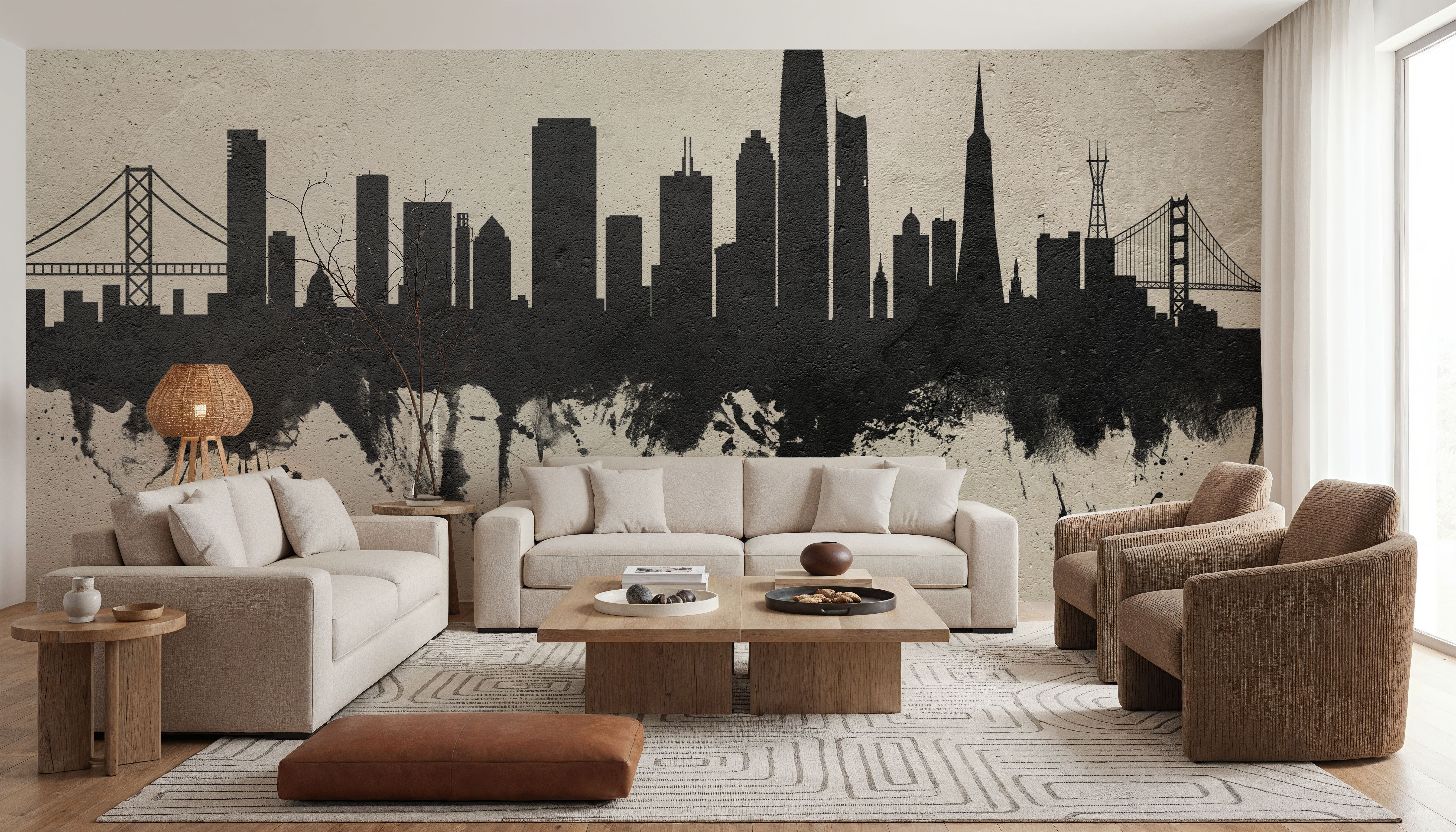 San Francisco Skyline Concrete