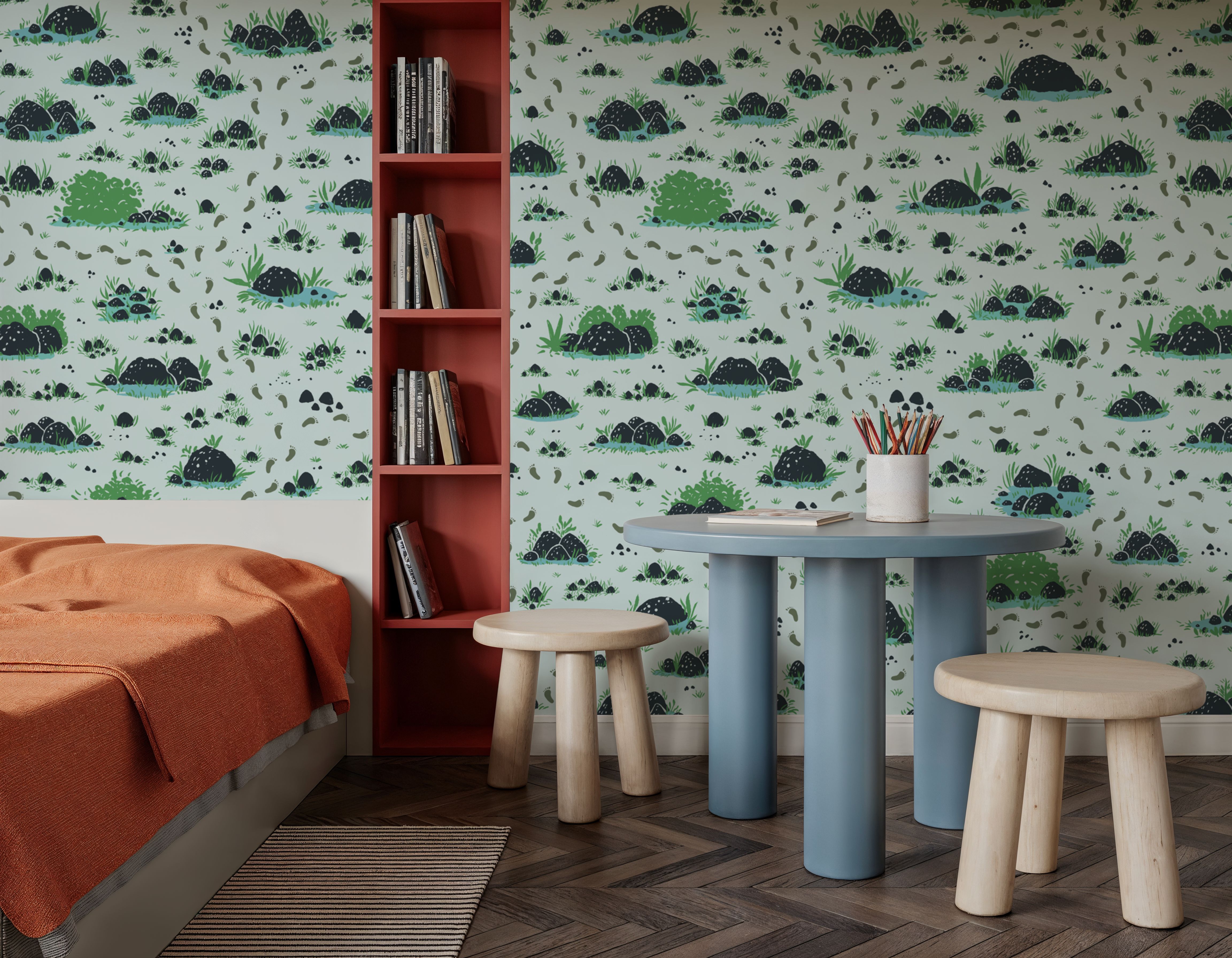 A Walk in Nature, Blue