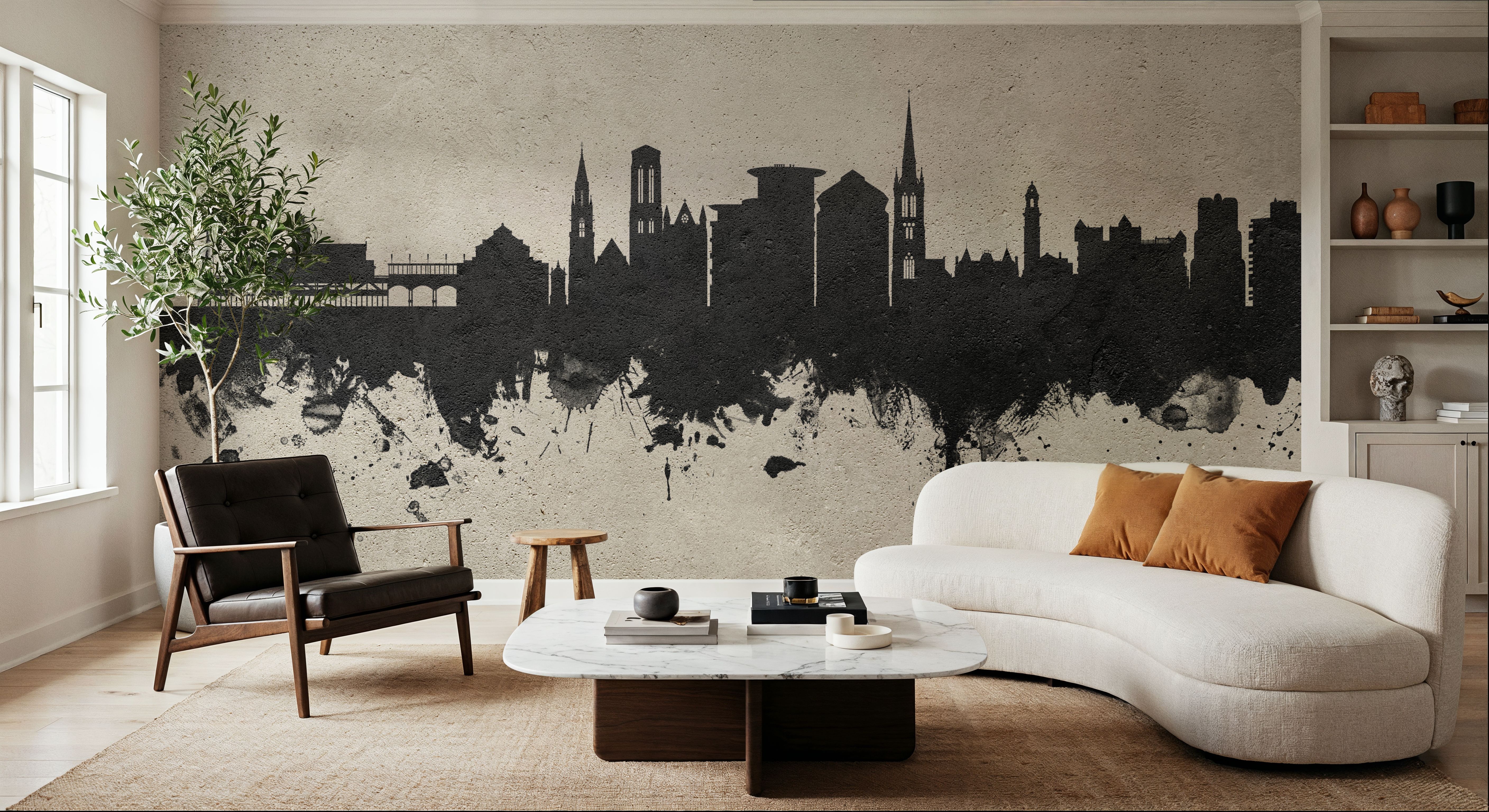 Bournemouth England Skyline Concrete