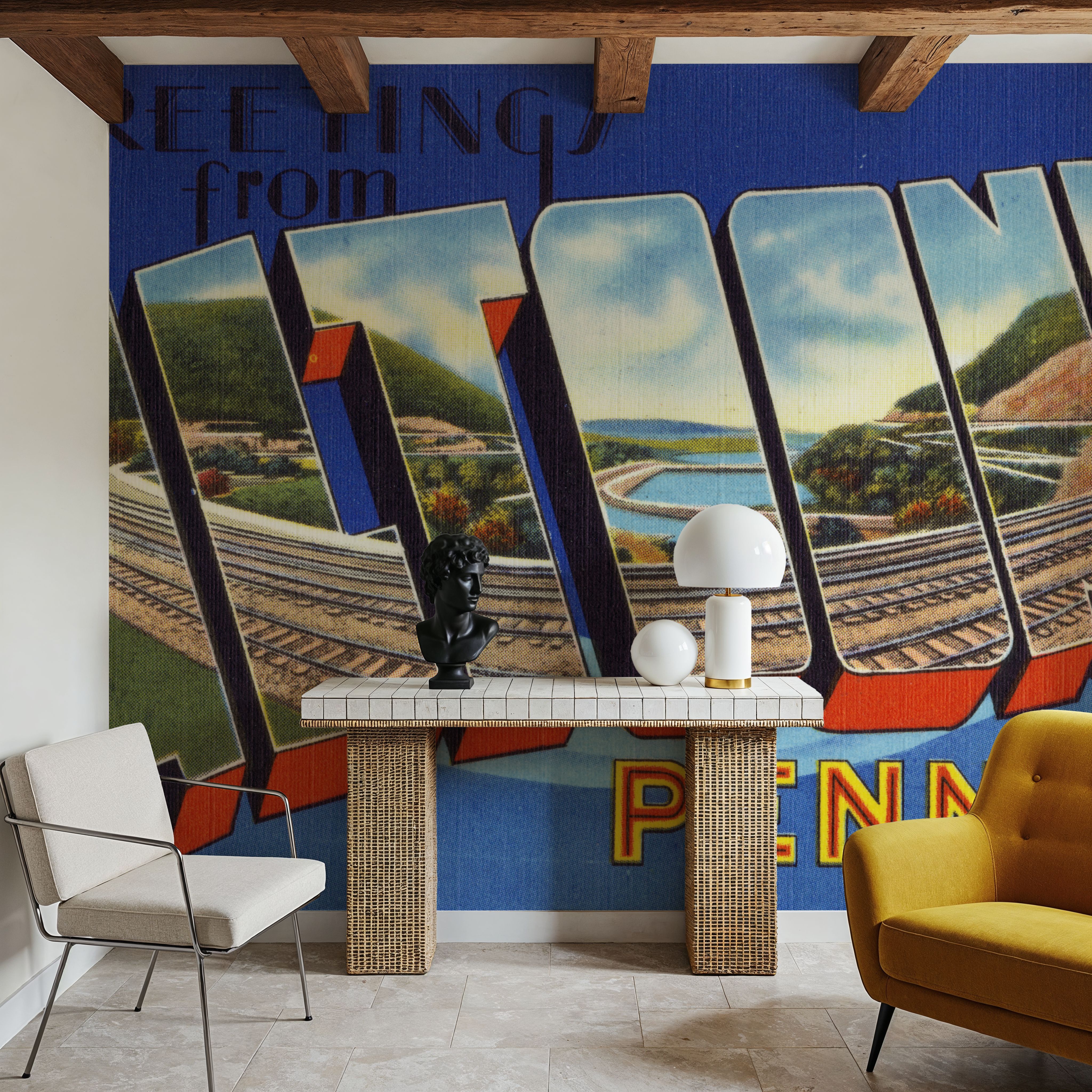 Greetings from Altoona - Screenprint Postcard