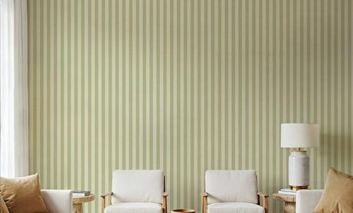 Ticking Awning Stripes, Sage