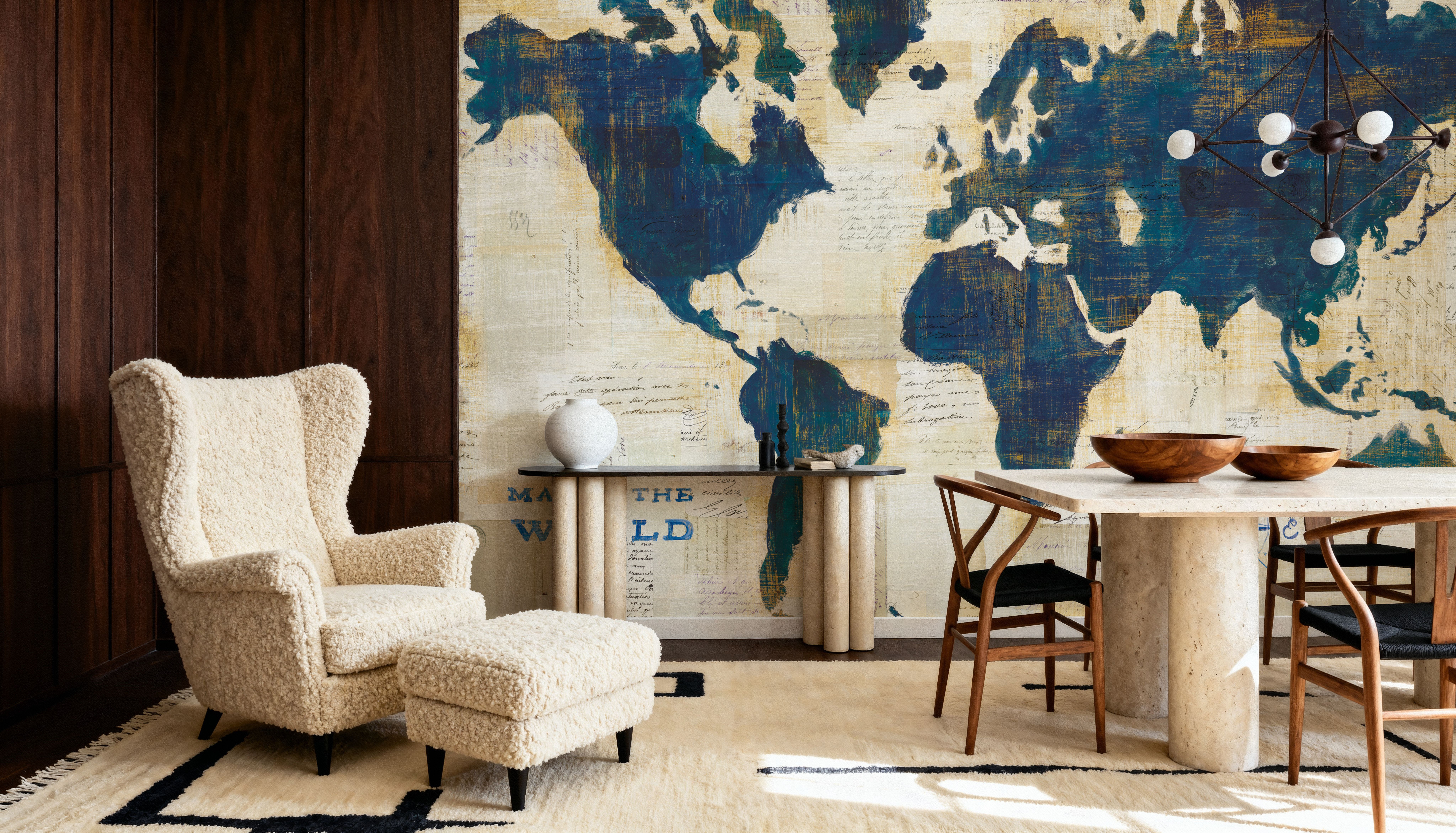 World Map Collage