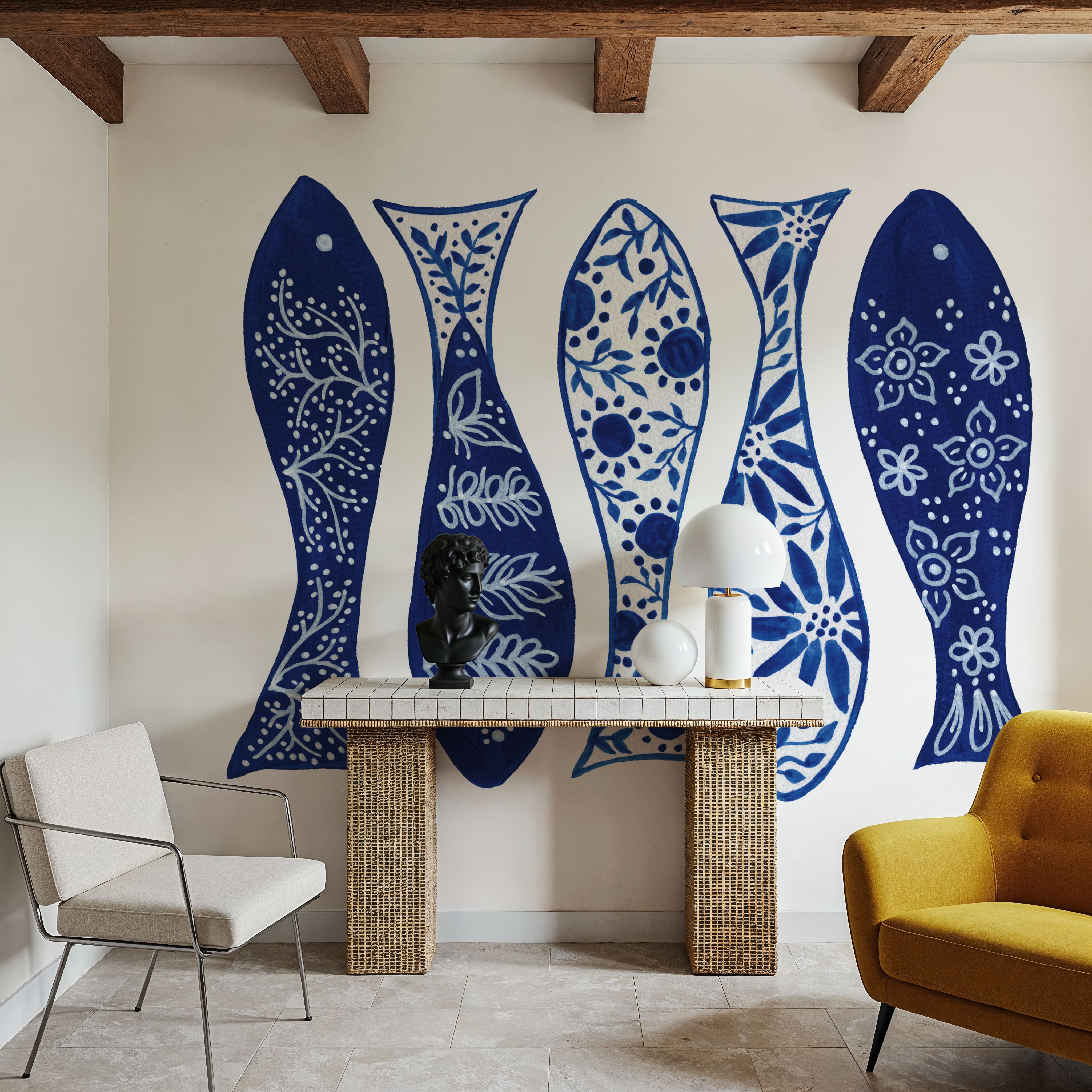 Coastal Chinoiserie VII