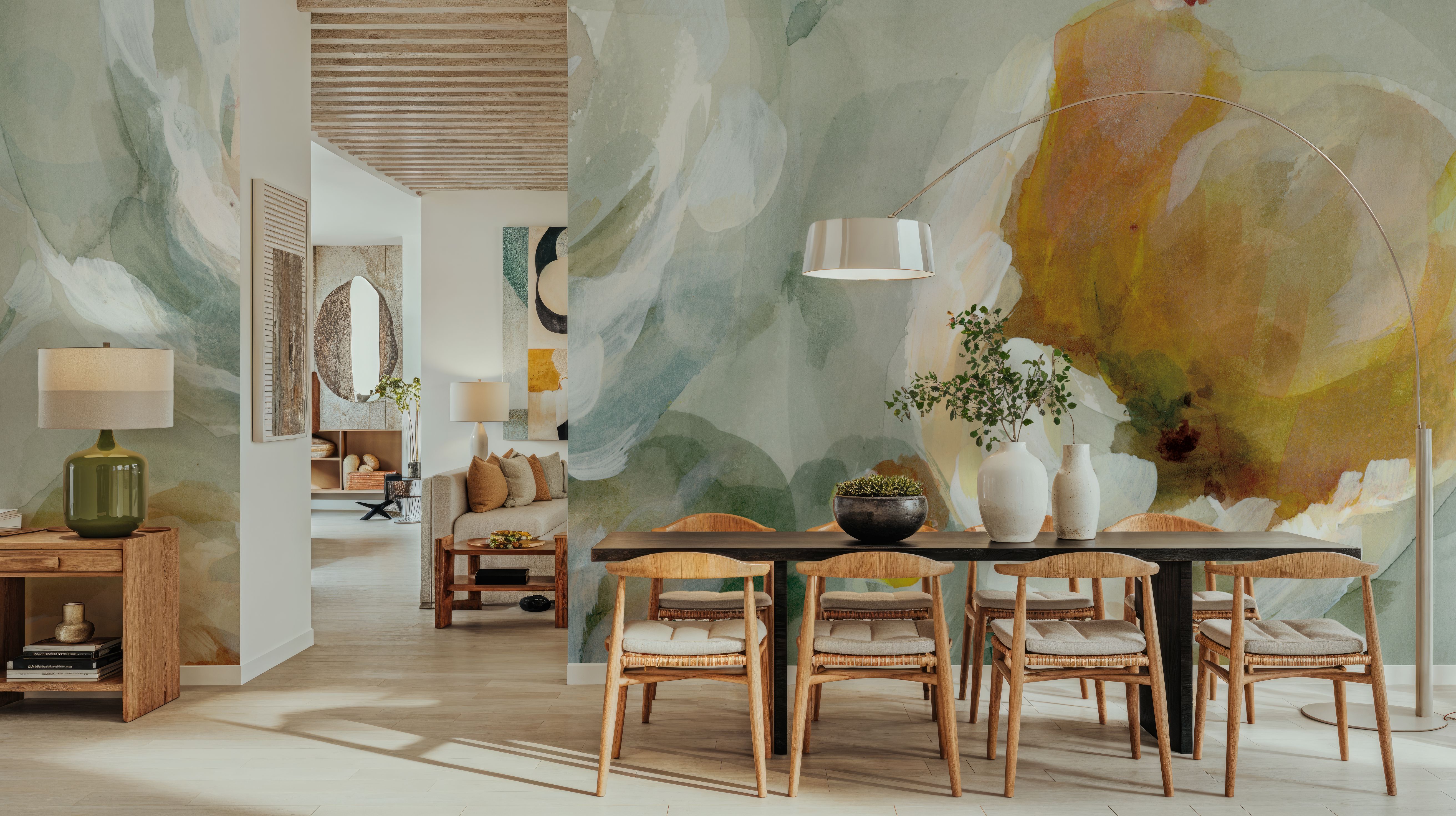 Fall Blossoms Panel I