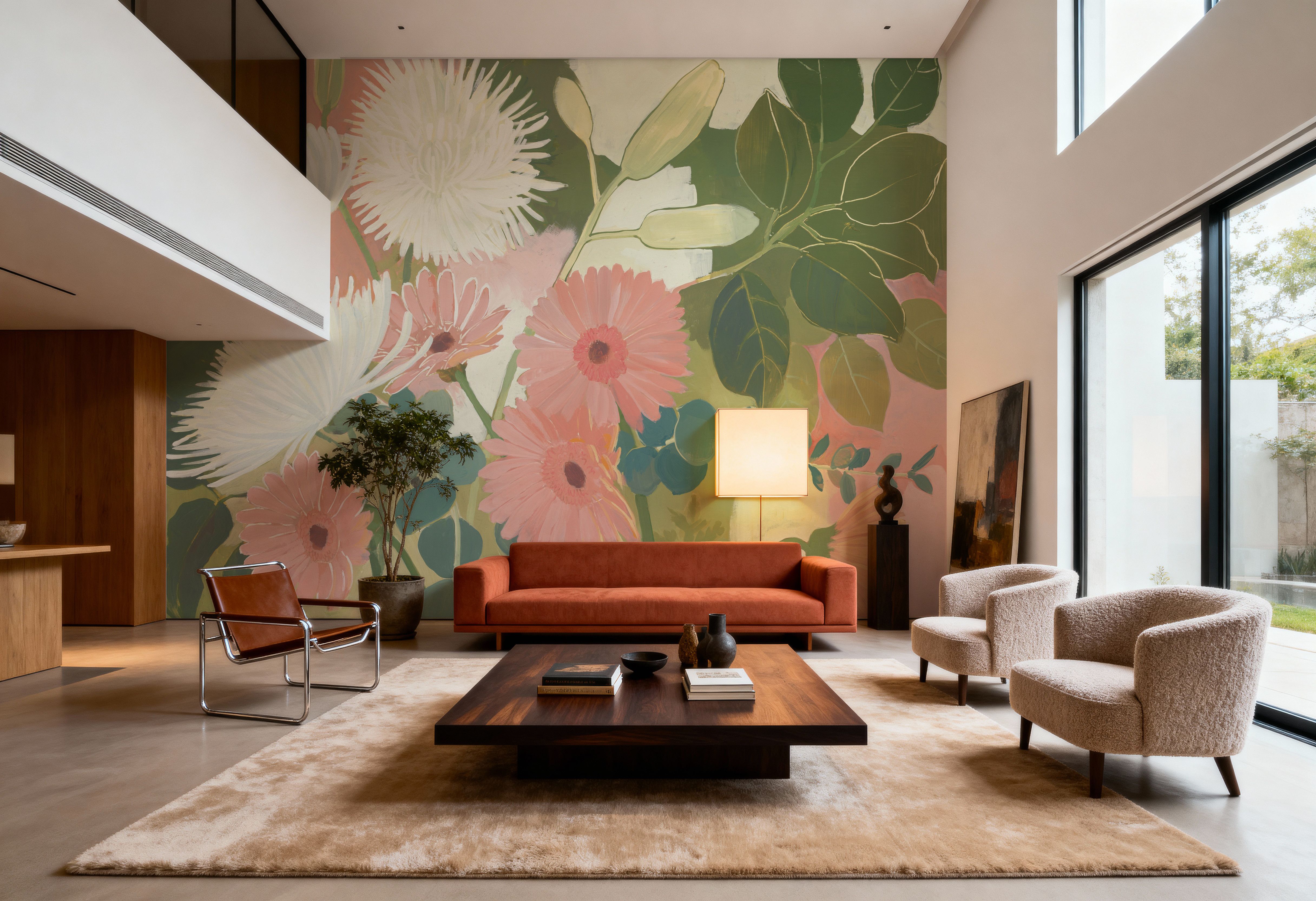 Chrysanthemums and Daisies I