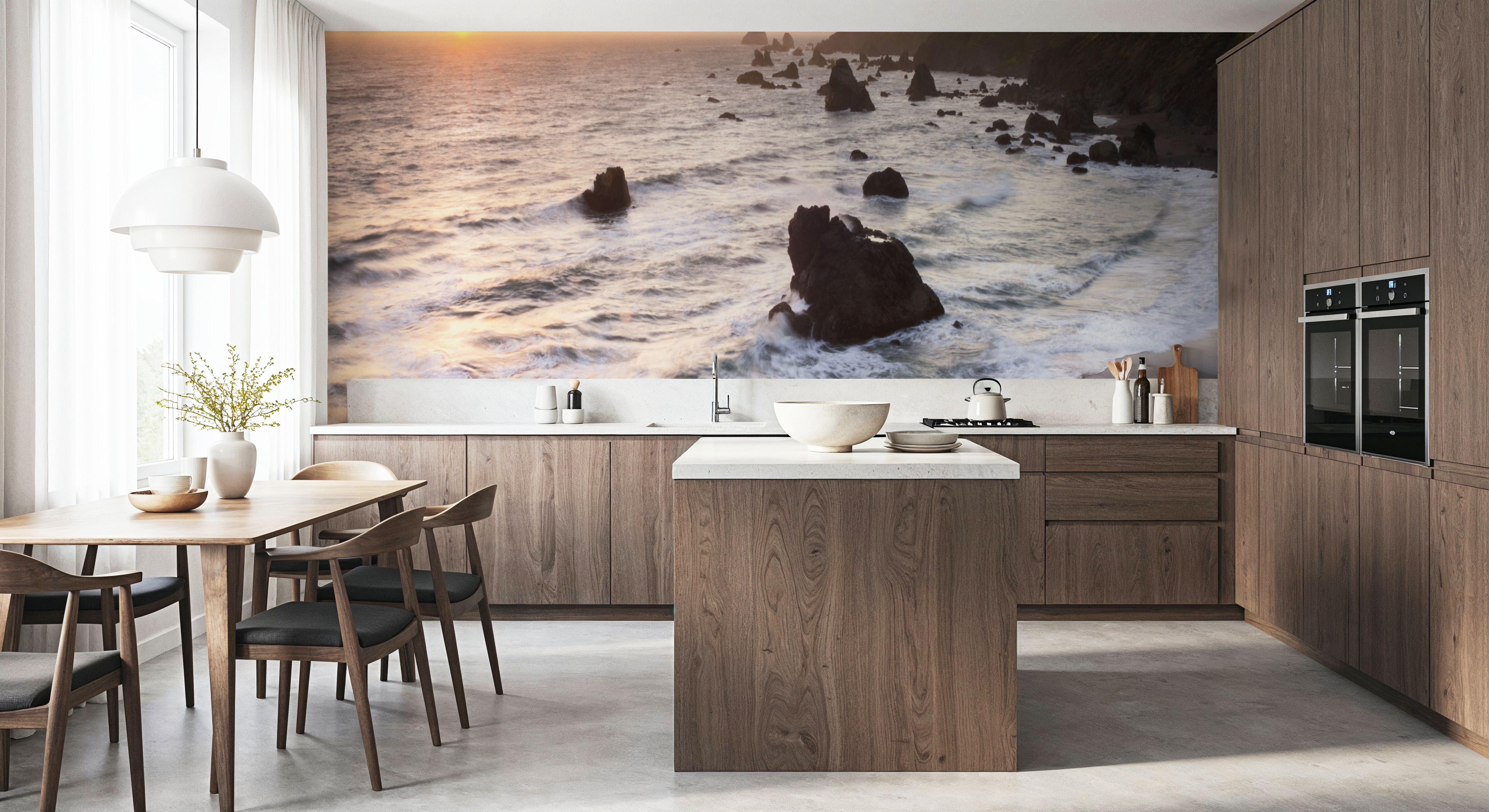 Sonoma Coast Sunset Square