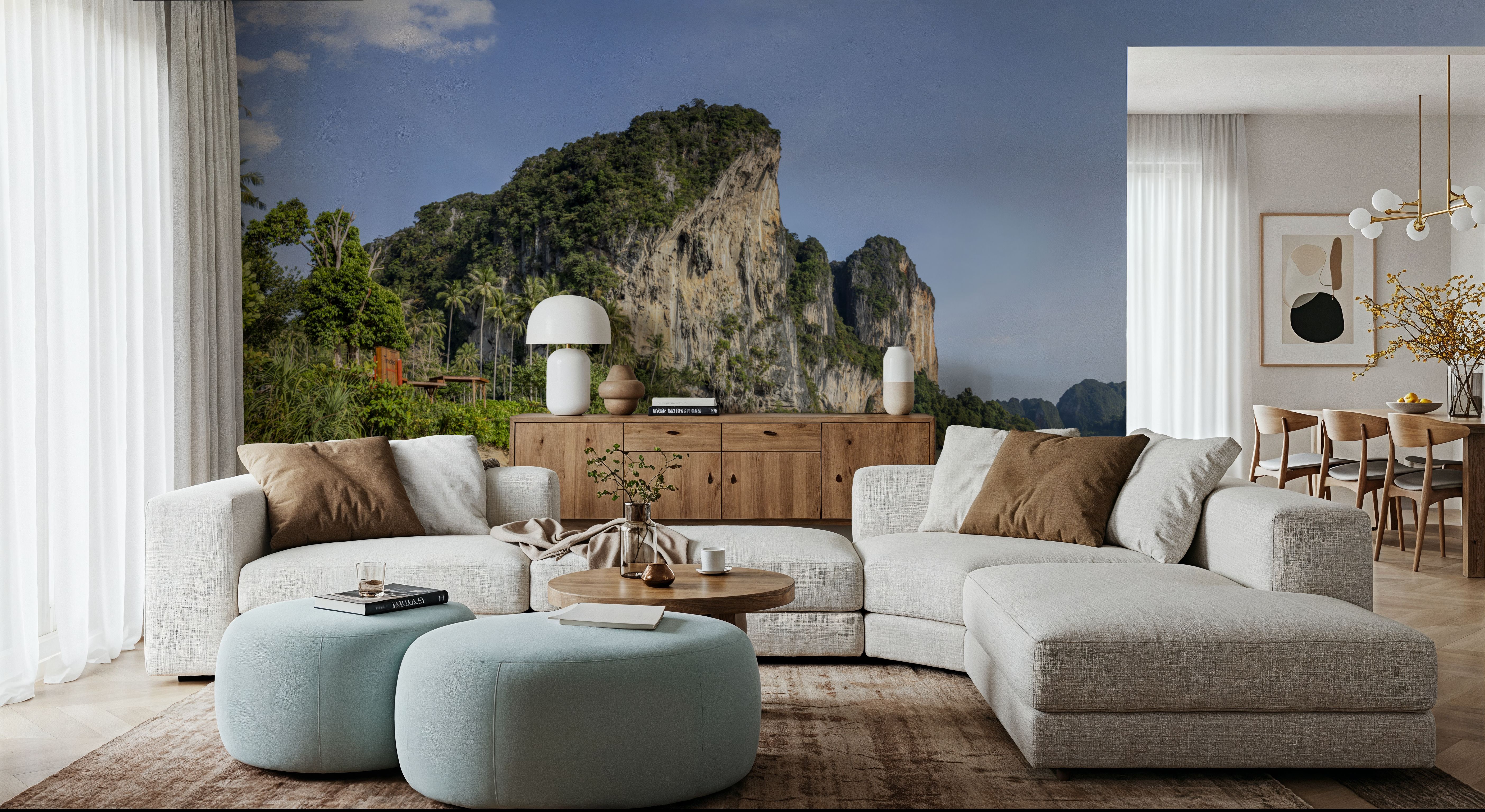 Tropical Cliff Paradise