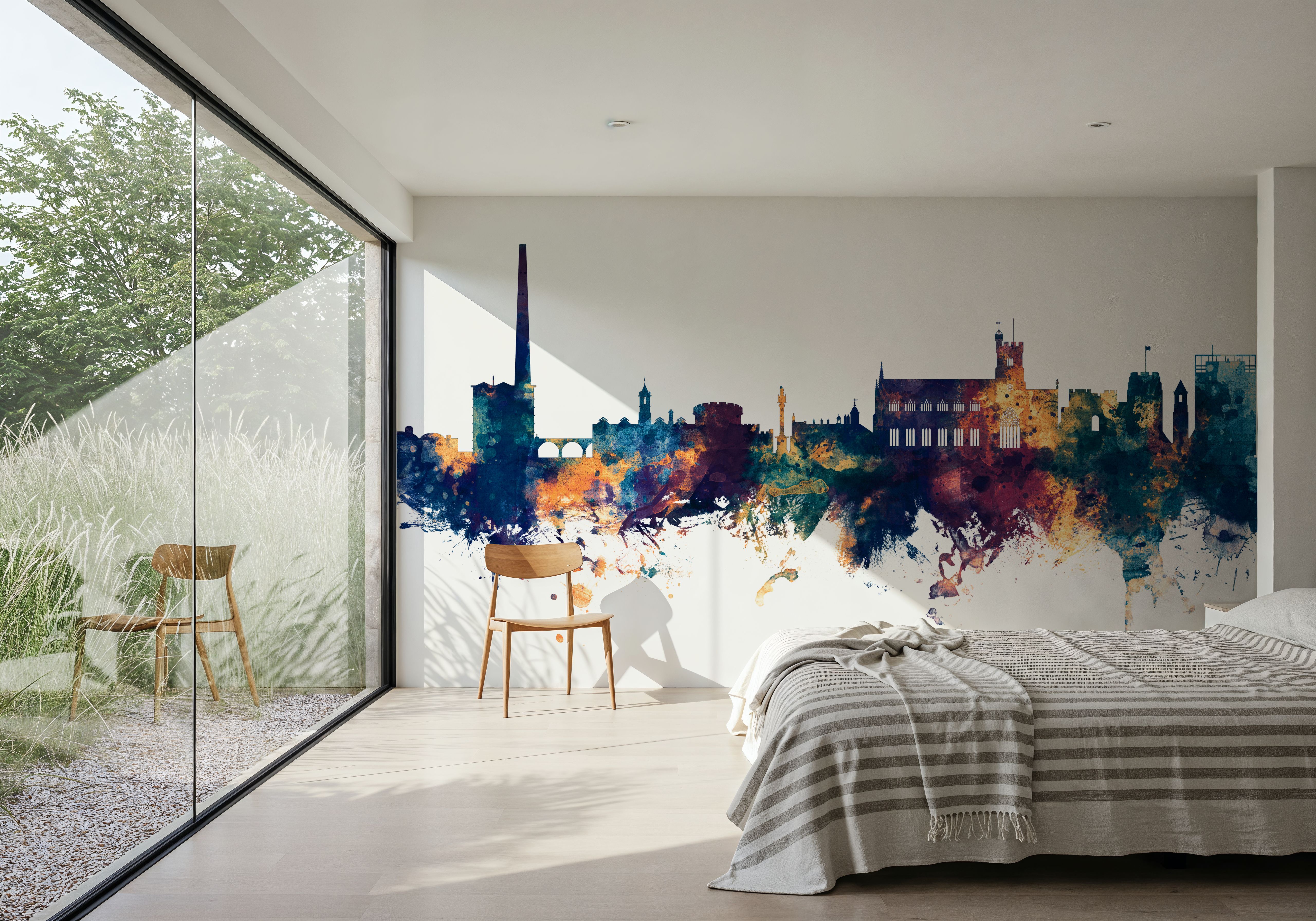 Carlisle England Skyline Blue & Bronze