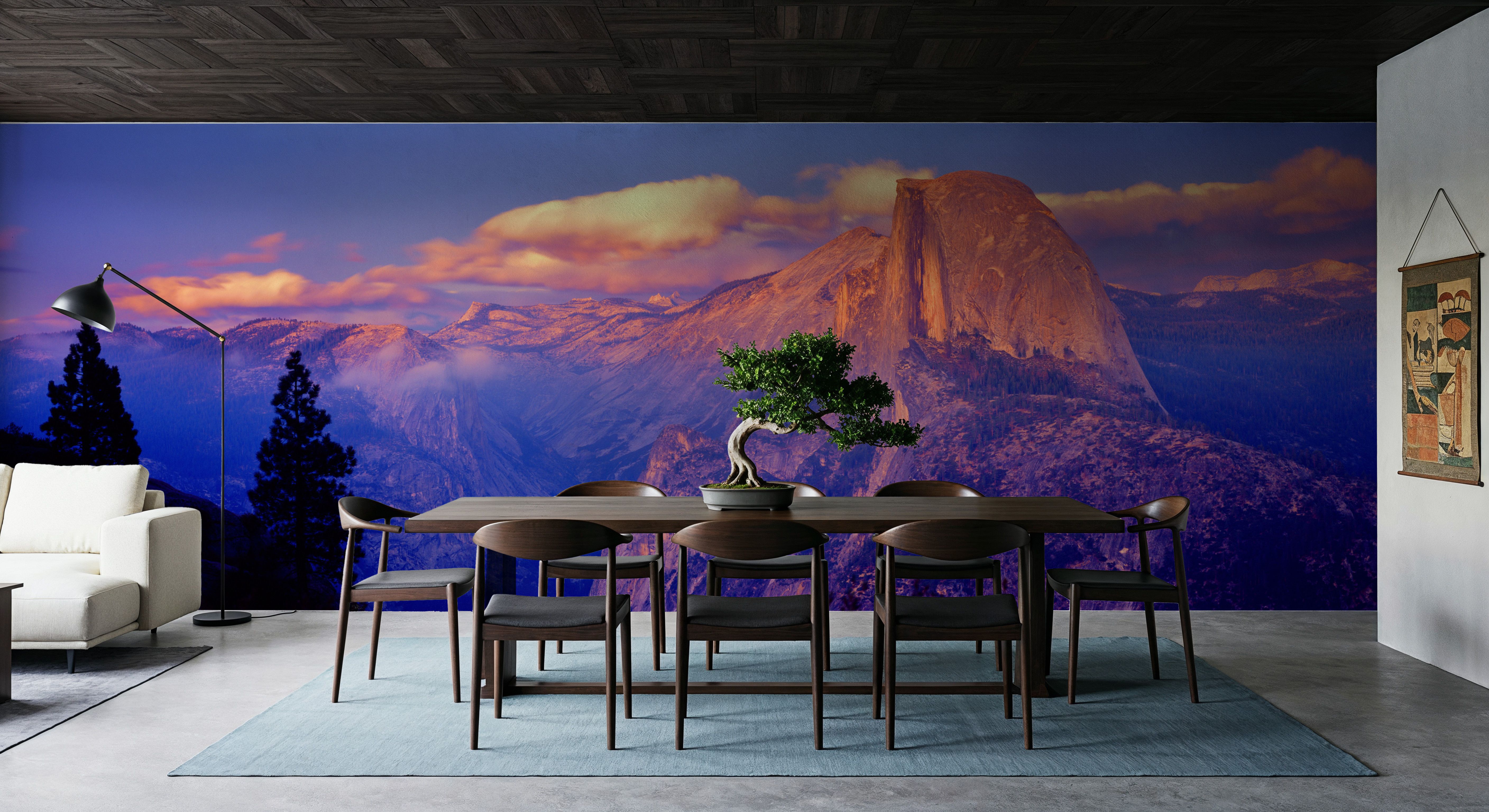 Half Dome in Falling Sunlight