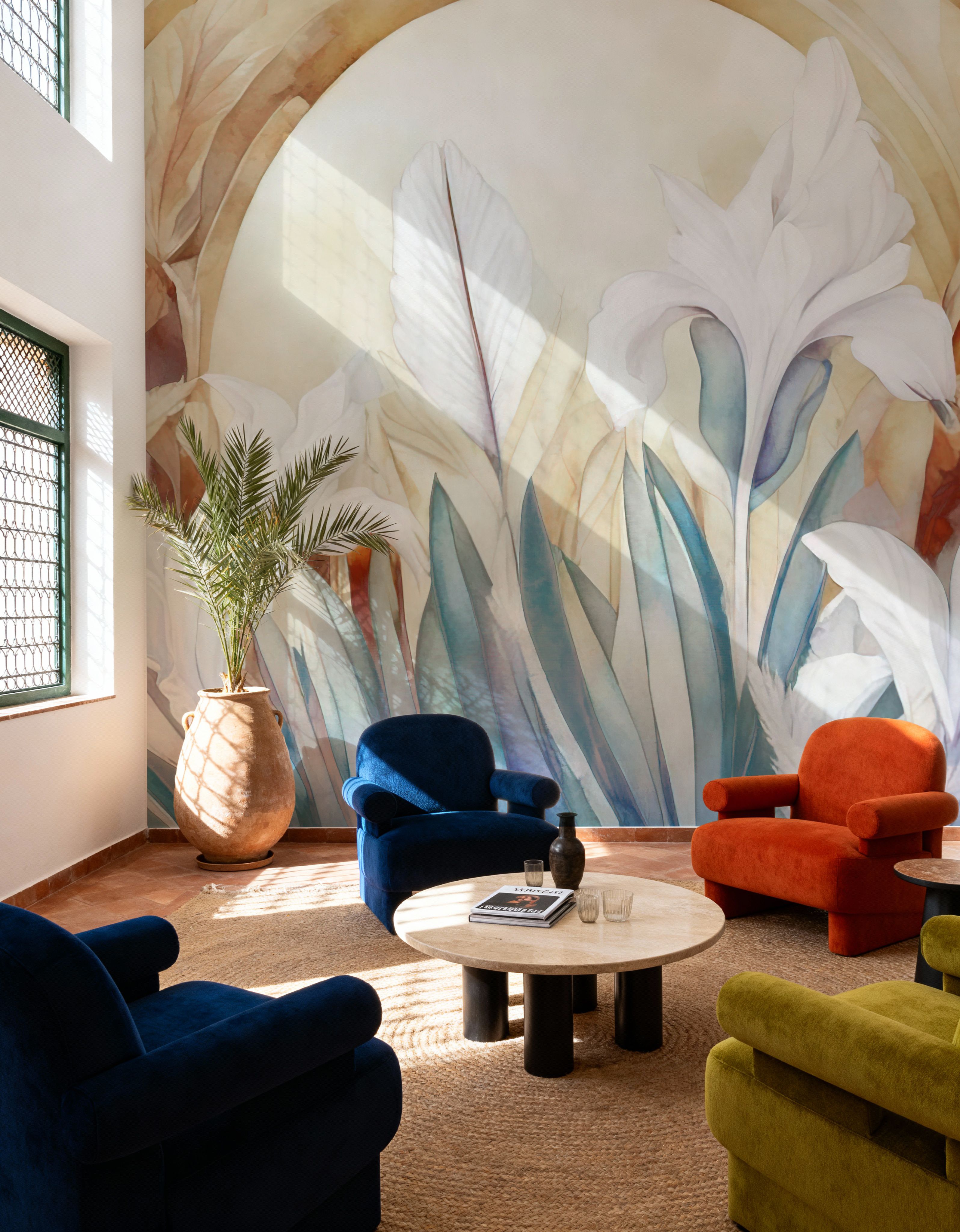 Irises at Sunrise Yellow